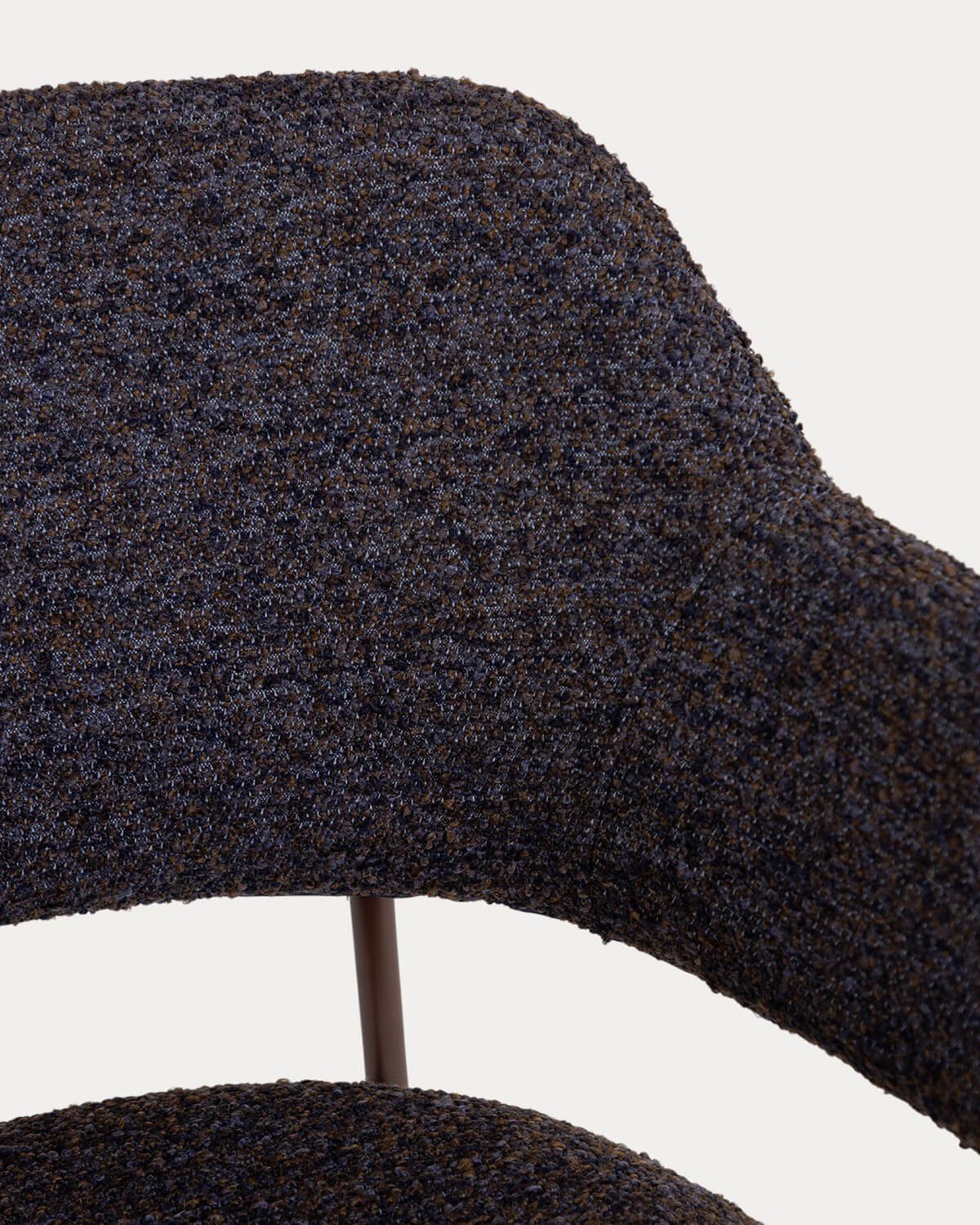 Pack 2 Chaises de Salle à Manger avec Accoudoirs en Tissu et Métal Stana, image de la gelerie 7