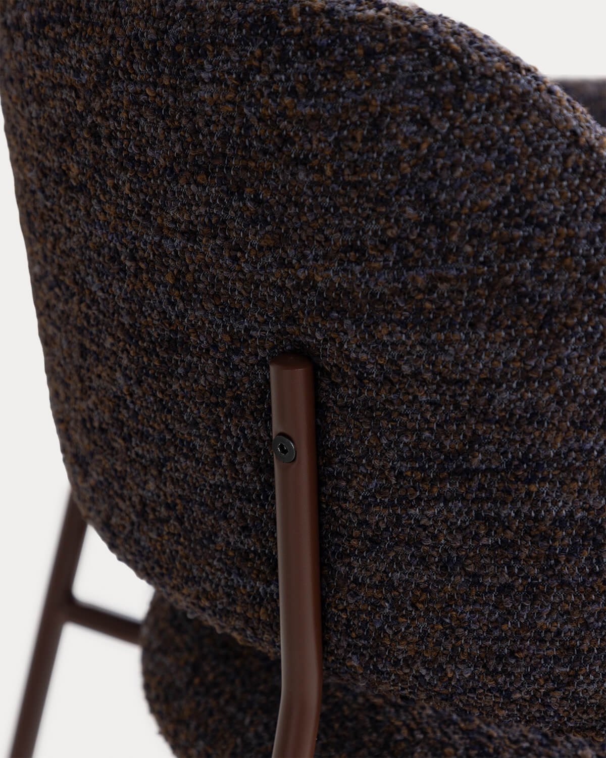 Pack 2 Chaises de Salle à Manger avec Accoudoirs en Tissu et Métal Stana, image de la gelerie 8