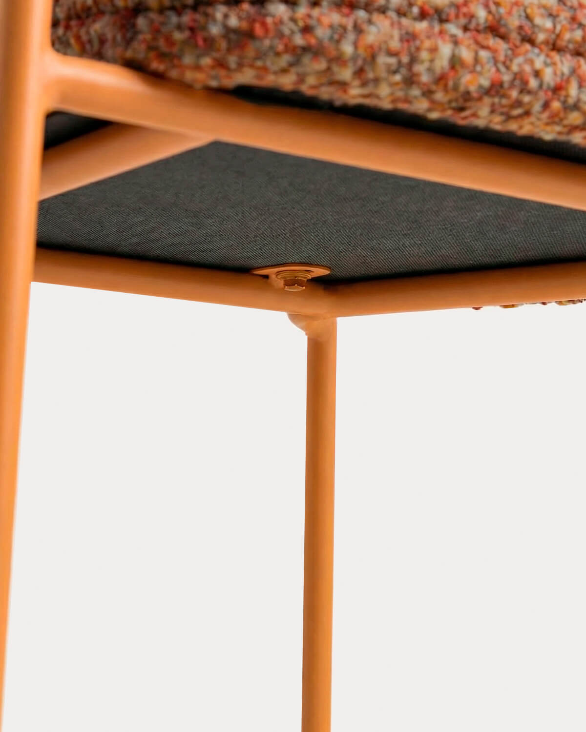 Chaise de Salle à Manger avec Accoudoirs en Tissu et Métal Stana, image de la gelerie 10