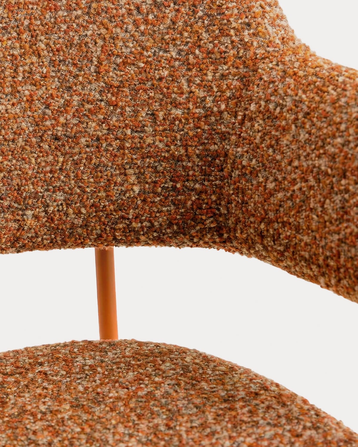 Pack 4 Chaises de Salle à Manger avec Accoudoirs en Tissu et Métal Stana, image de la gelerie 6