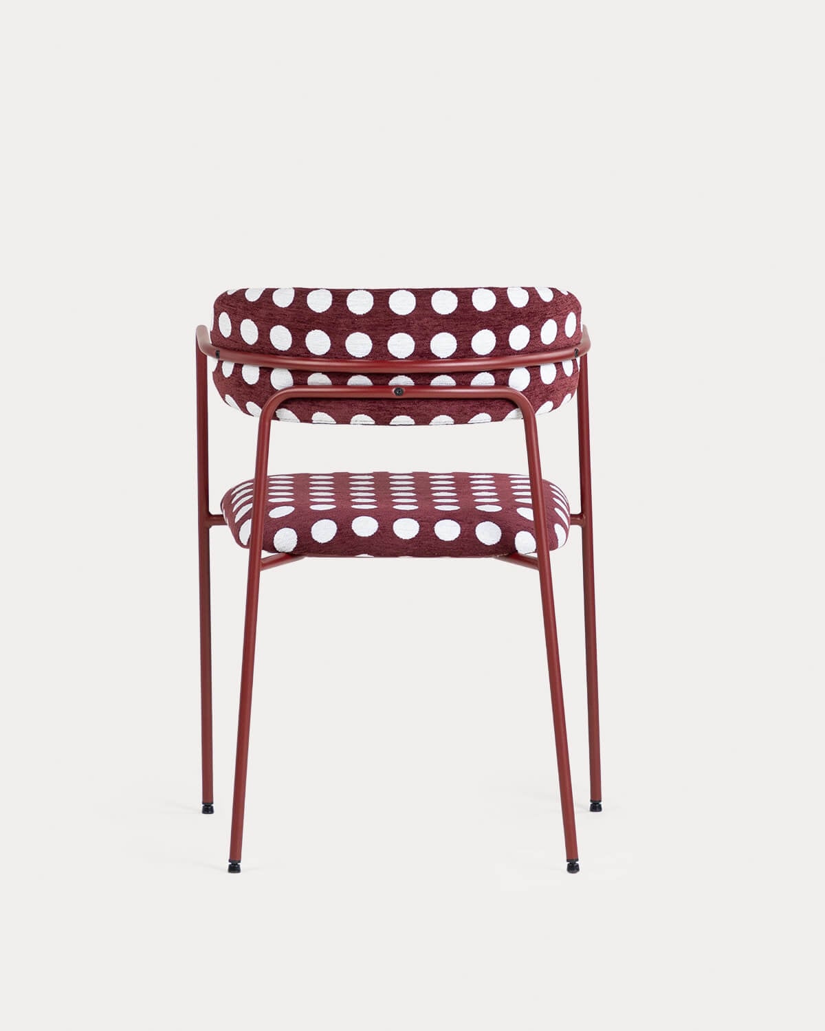 Pack de 2 Chaises de Salle à Manger avec Accoudoirs en Métal et Tissu Myretia, image de la gelerie 5