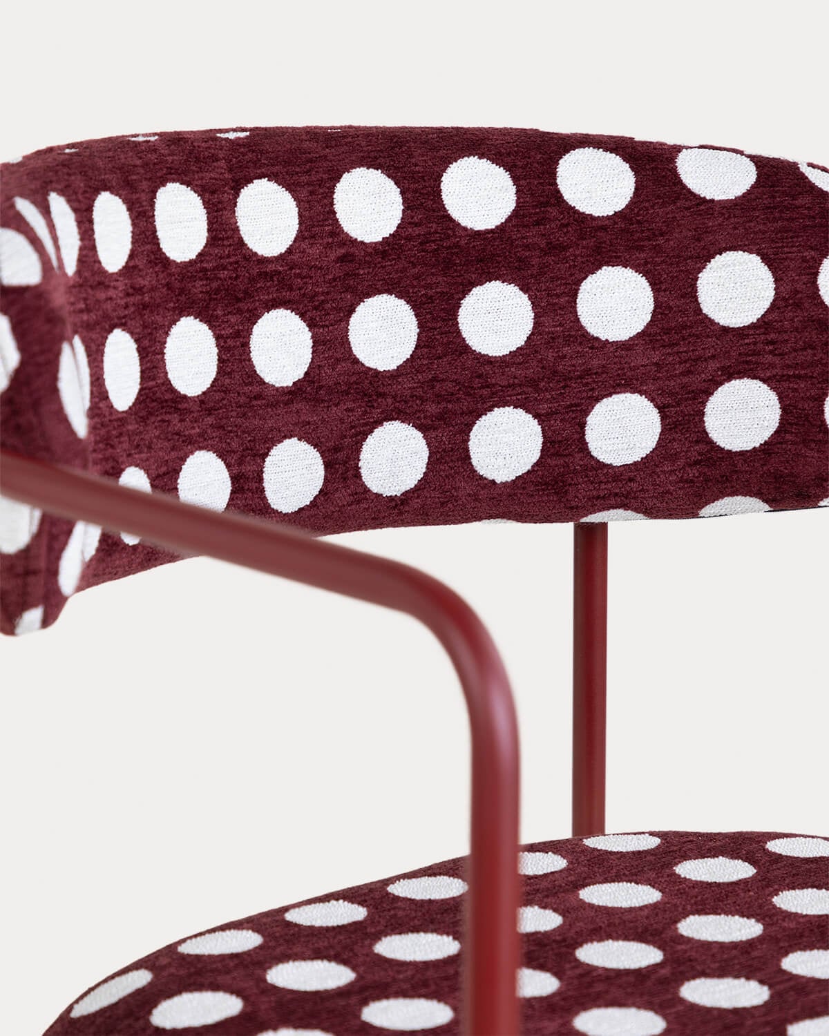 Pack de 2 Chaises de Salle à Manger avec Accoudoirs en Métal et Tissu Myretia, image de la gelerie 7