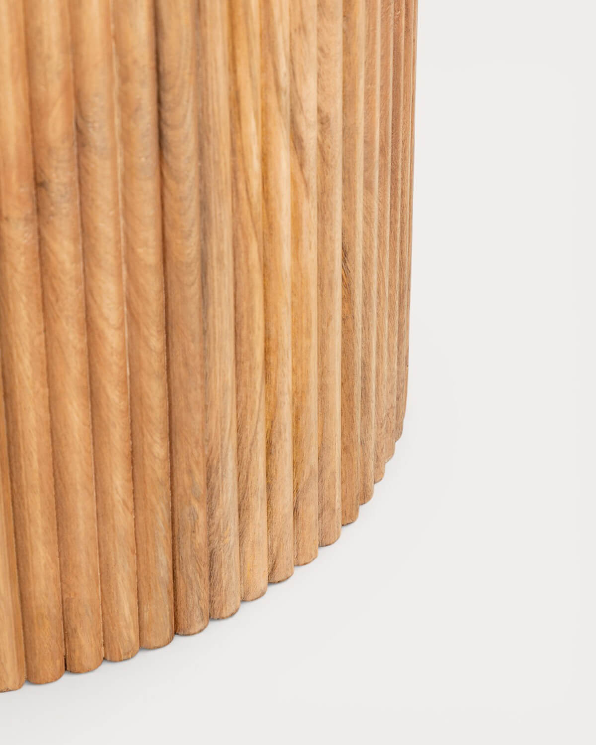 Ensemble Table à Manger Ovale en Bois à Poignées Viena et 4 Chaises en Bois et Corde Vilno, image de la gelerie 7