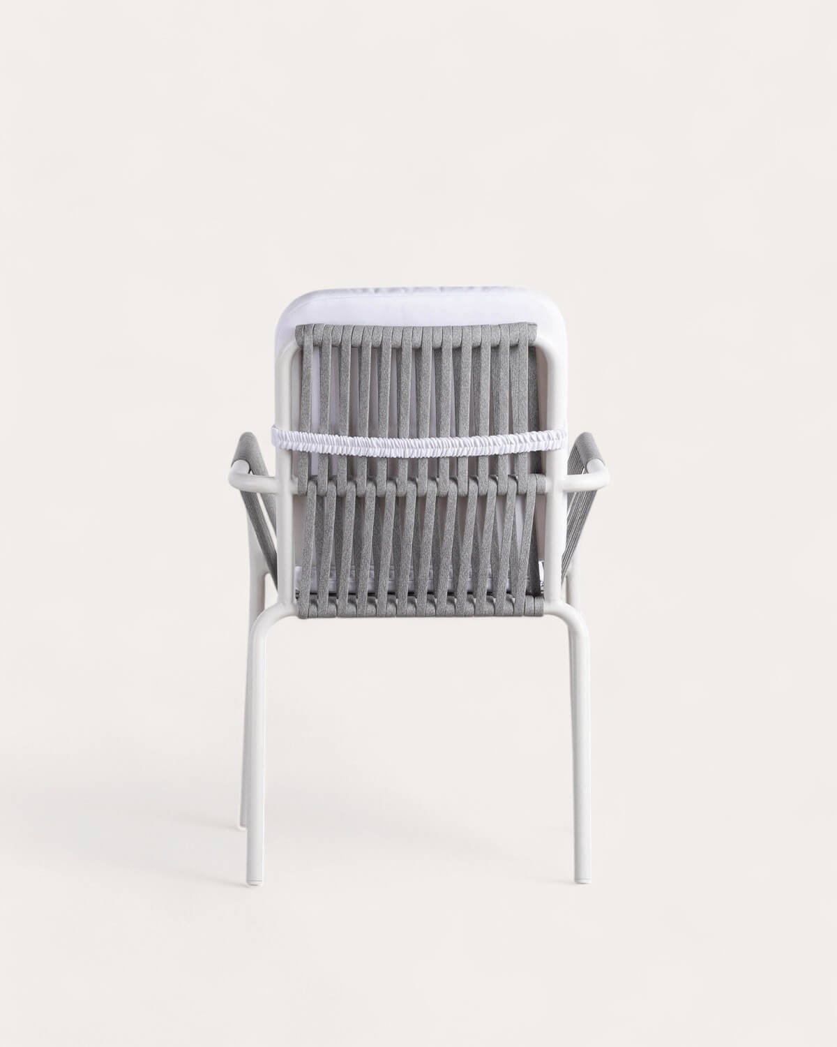 Chaise de Salle à Manger en Aluminium et Corde Drian, image de la gelerie 4