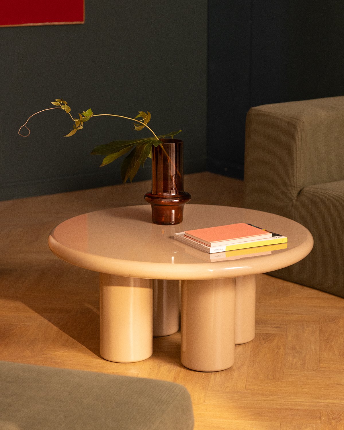 Table Basse Ronde en Bois (Ø80 cm) Iraide, image de la gelerie 2