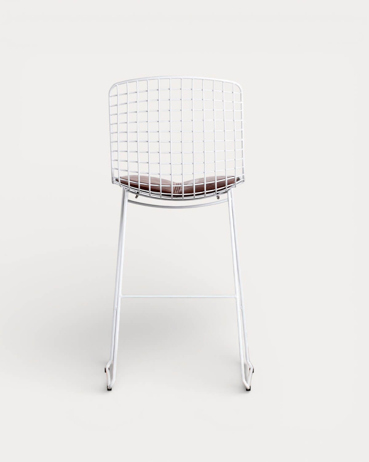 Tabouret Haut en Métal (66 cm) Dossier haut Aras , image de la gelerie 3