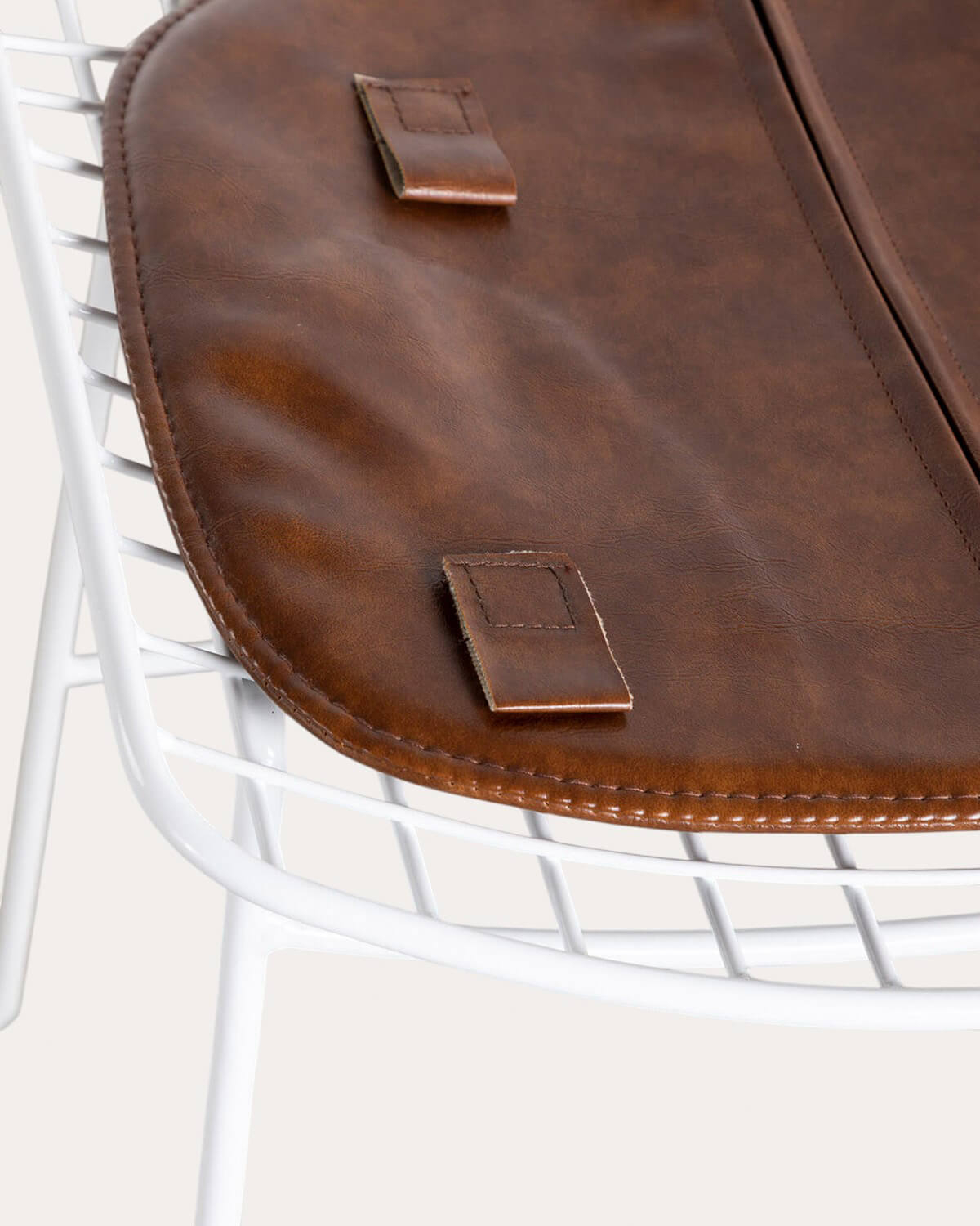 Tabouret Haut en Métal (66 cm) Dossier haut Aras , image de la gelerie 5