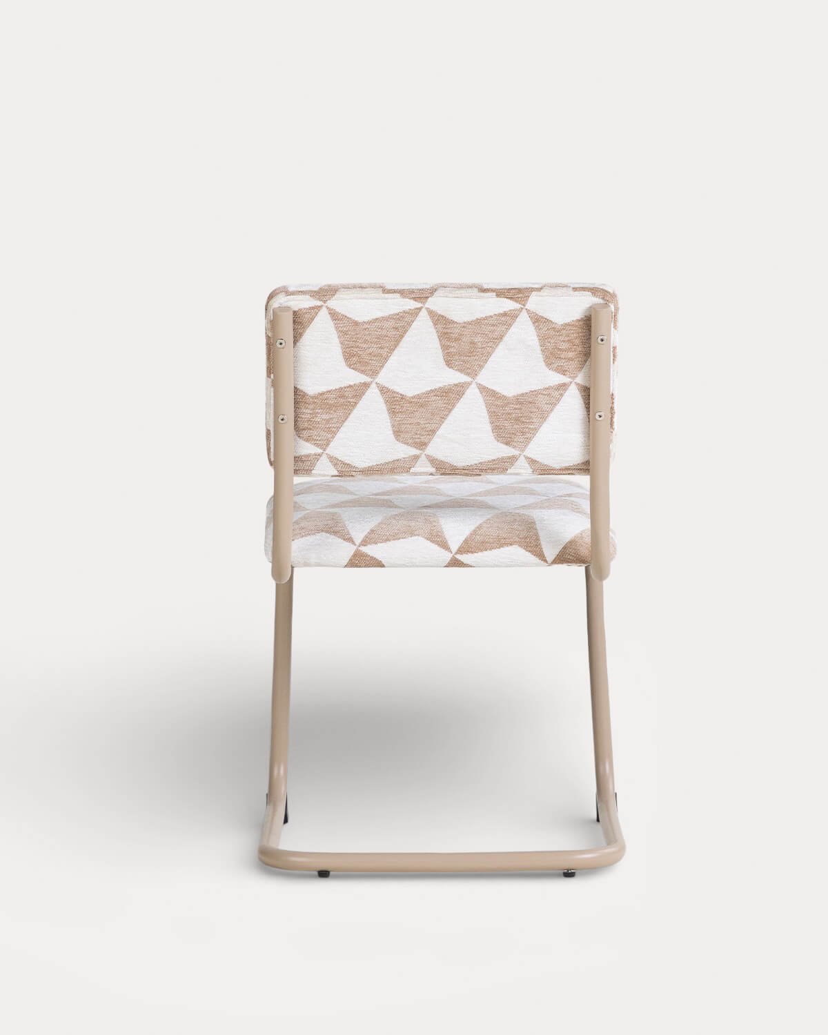 Chaise de Salle à Manger en Métal et Tissu Viola, image de la gelerie 3