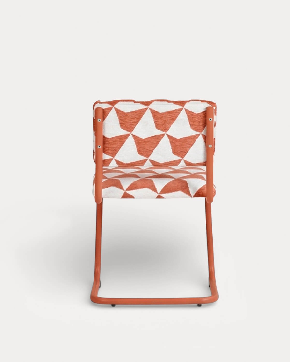 Pack 2 Chaises de Salle à Manger en Métal et Tissu Viola, image de la gelerie 3