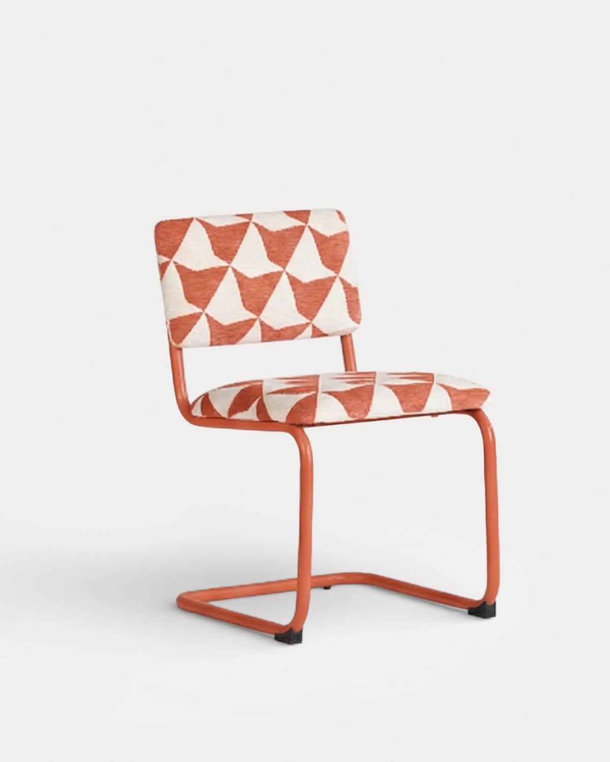 Pack 4 Chaises de Salle à Manger en Métal et Tissu Viola, image de la gelerie 1