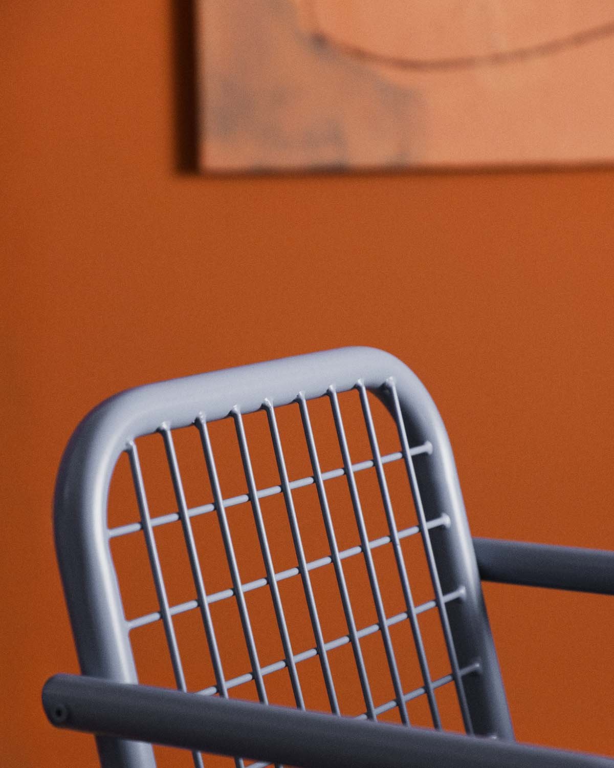 Pack de 2 Chaises de Salle à Manger en Métal avec Accoudoirs Biaritz, image de la gelerie 3