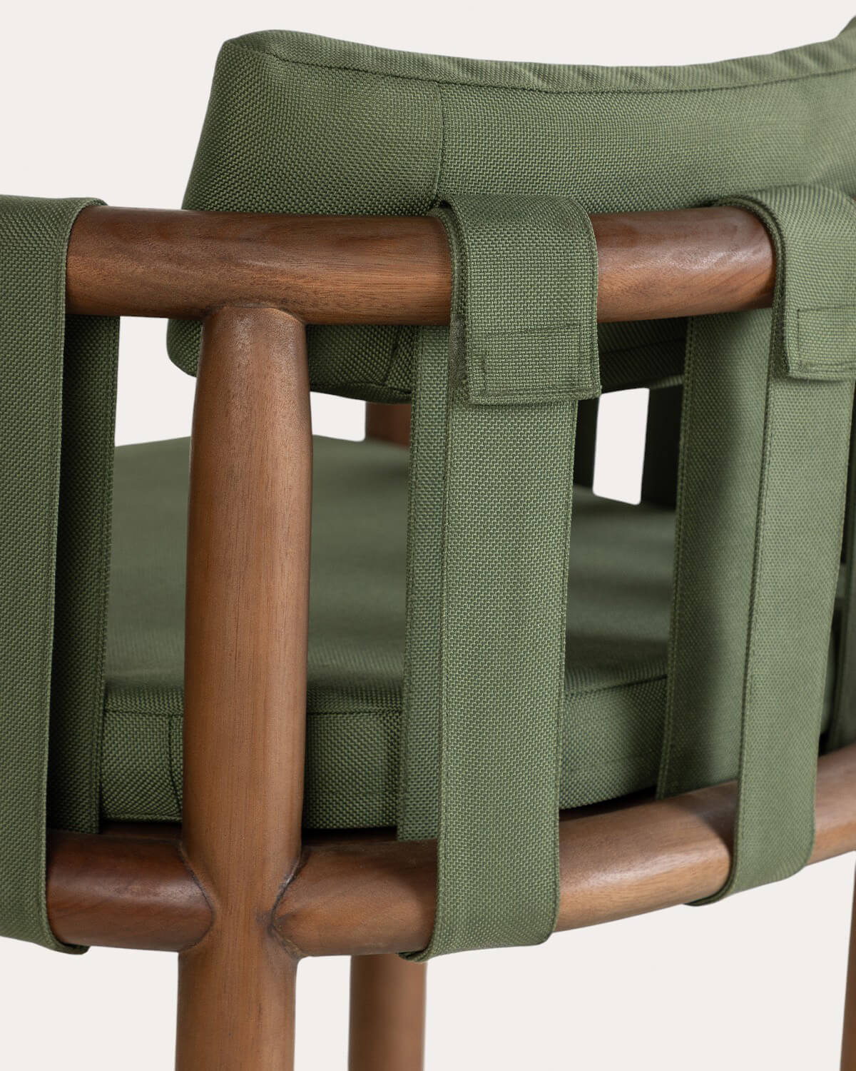 Pack de 4 Tabourets Hauts d'Extérieur en Bois d'Eucalyptus (77 cm) Edvard, image de la gelerie 5