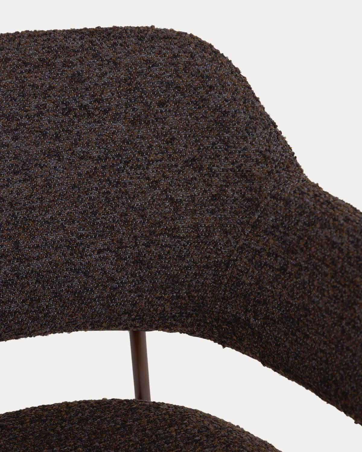 Pack 2 Chaises de Salle à Manger avec Accoudoirs en Tissu et Métal Stana, image de la gelerie 5