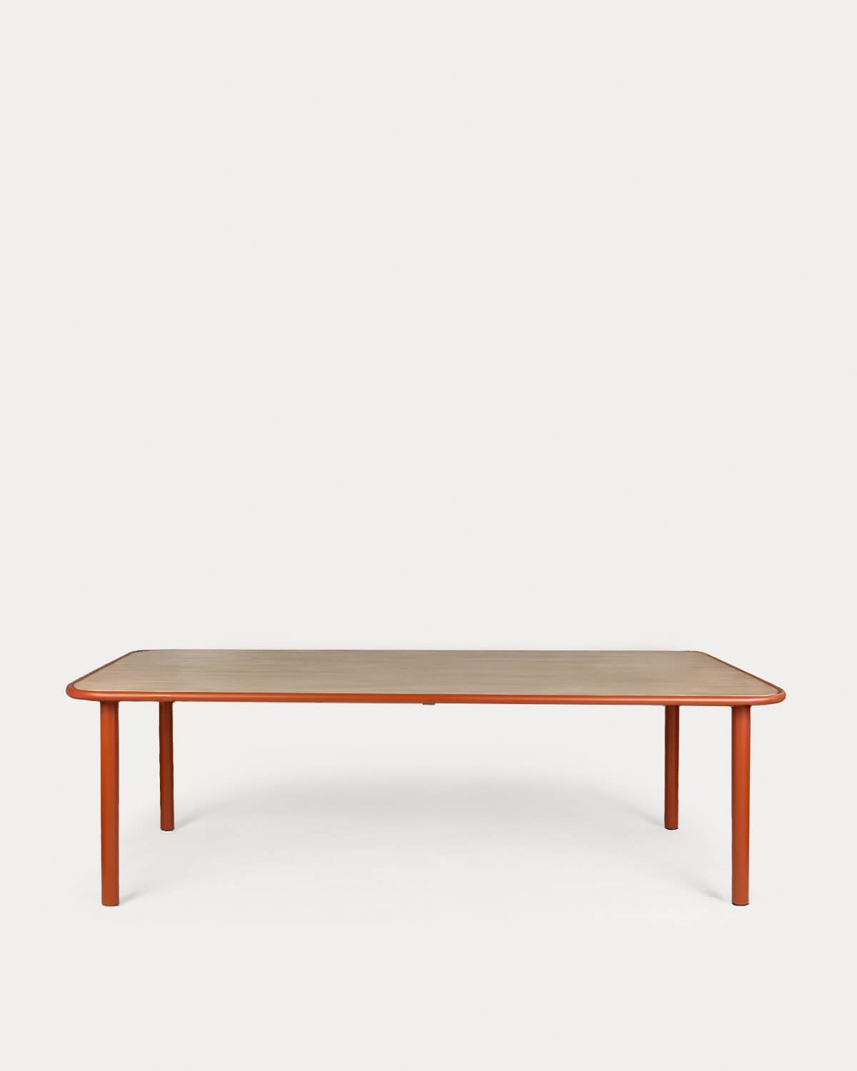 Table d'Extérieur Rectangulaire en Bois d'Acacia et Métal (240x110 cm) Caitlyn, image de la gelerie 3