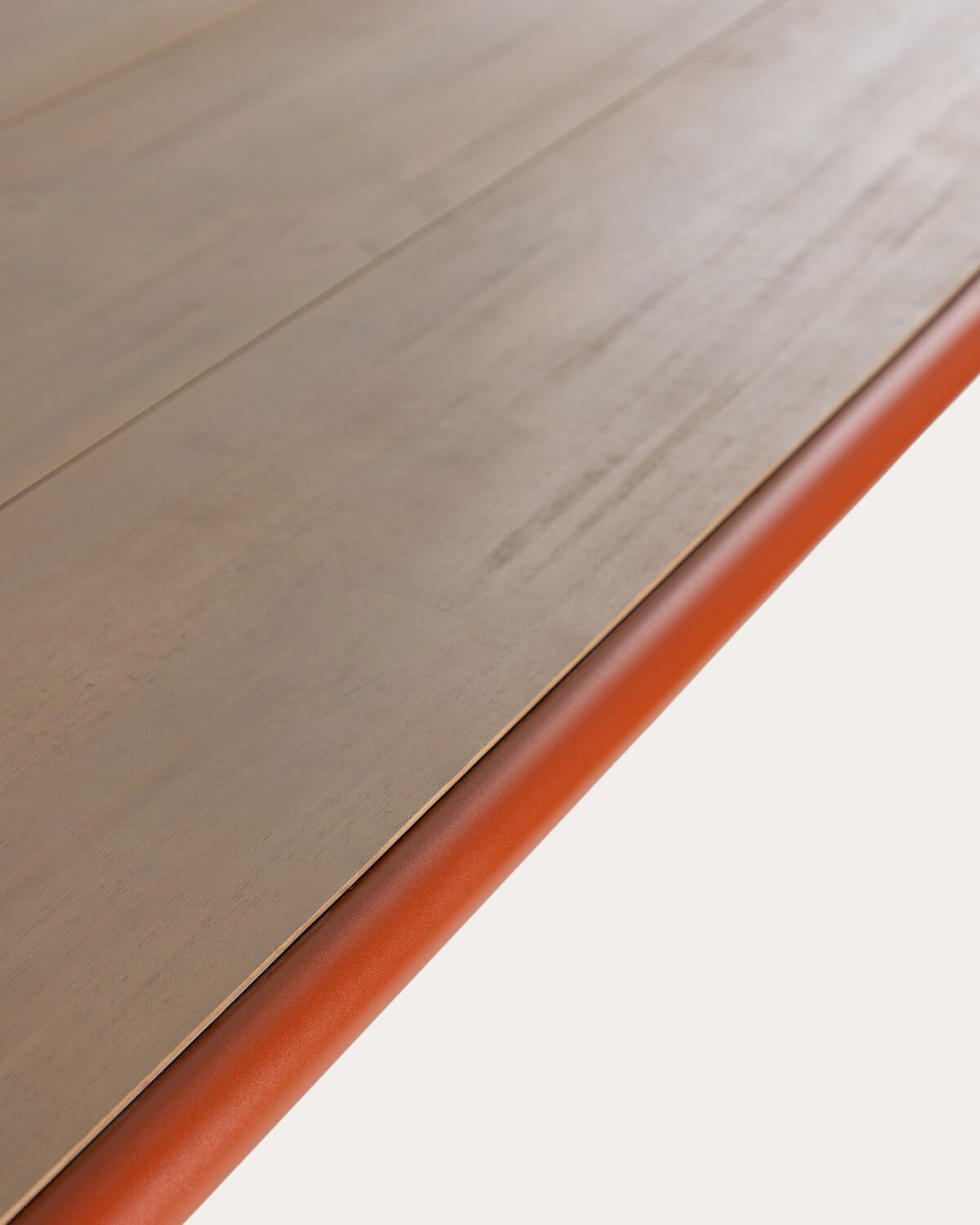 Ensemble Table et Chaises Rectangulaires (240x110 cm) et 8 Chaises en Bois d'Acacia et Métal Caitlyn, image de la gelerie 2