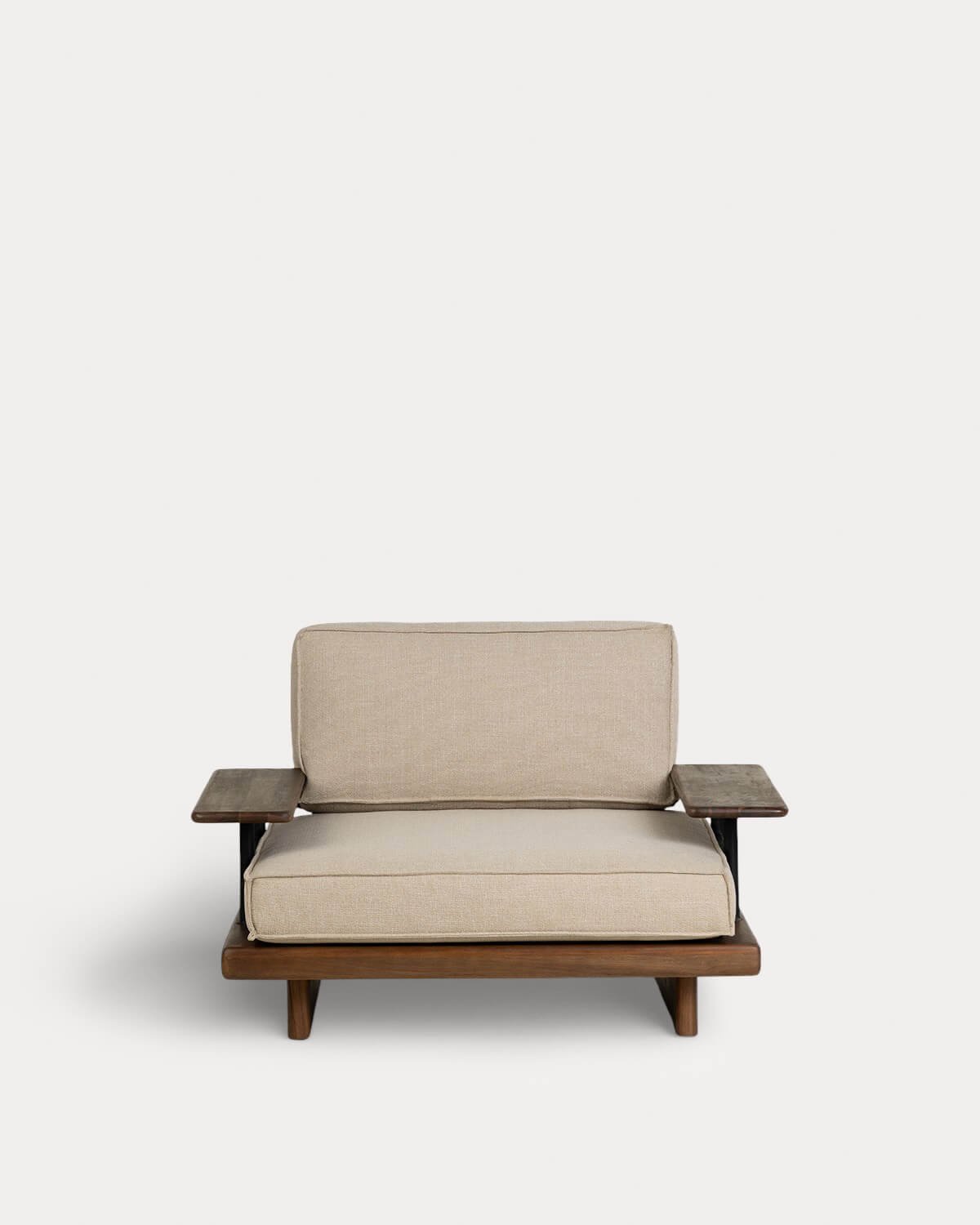 Pack 2 Fauteuils de Jardin en Bois d'Acacia et Métal Ayanis, image de la gelerie 4