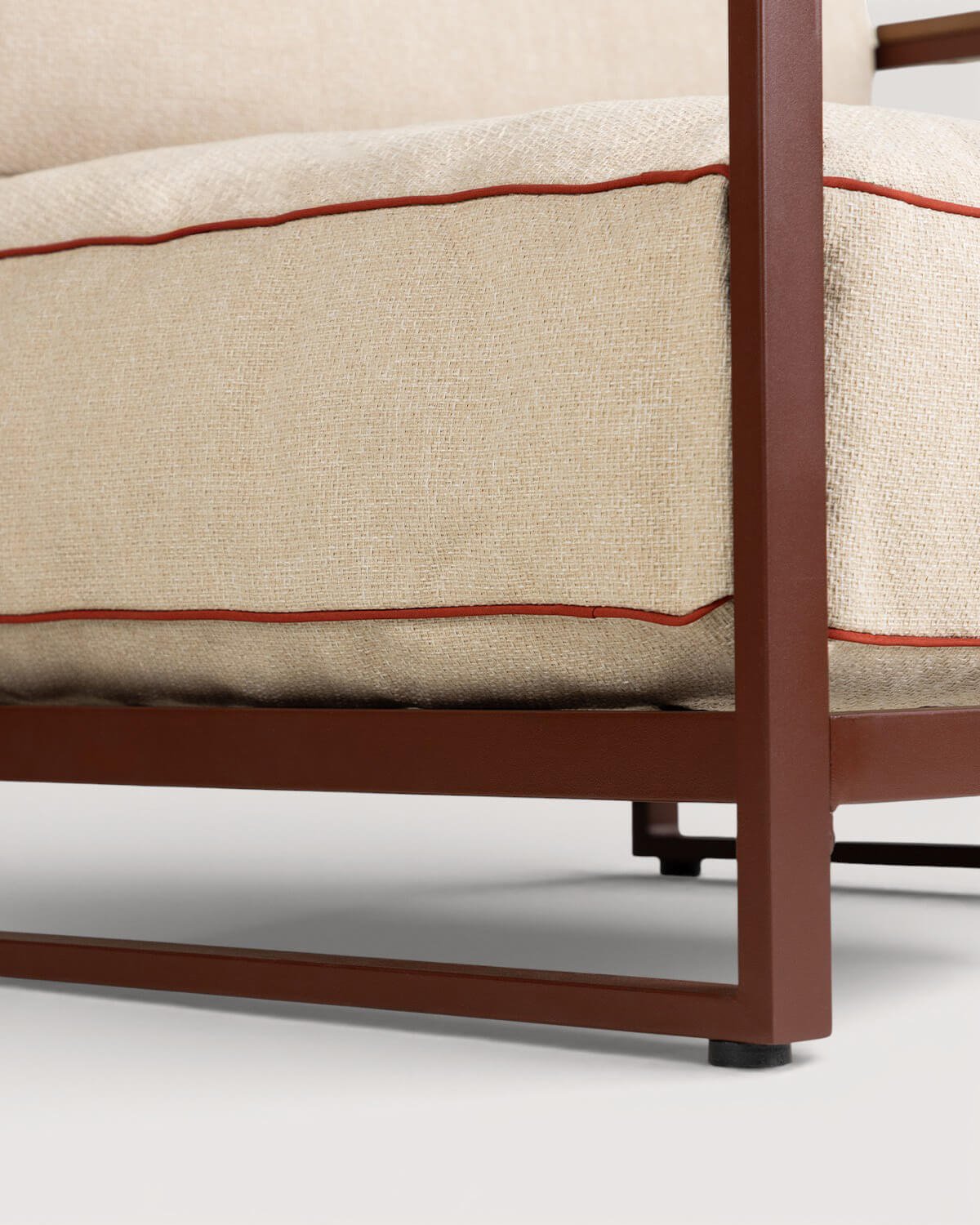 Pack 2 Fauteuils de Jardin en Métal et Tissu Kristen, image de la gelerie 7