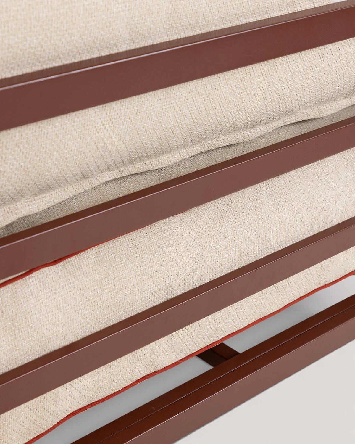 Pack 2 Fauteuils de Jardin en Métal et Tissu Kristen, image de la gelerie 6