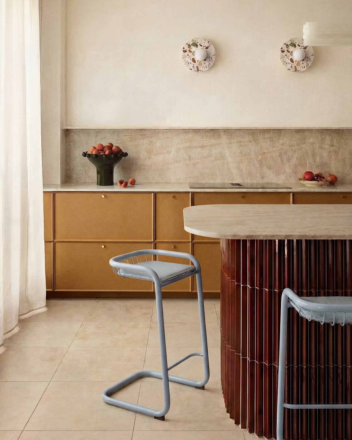 Tabouret Haut en Métal Biaritz, image de la gelerie 2