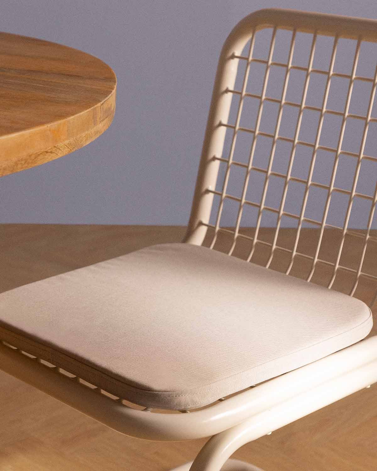 Pack de 4 Chaises de Salle à Manger en Métal Biaritz, image de la gelerie 3