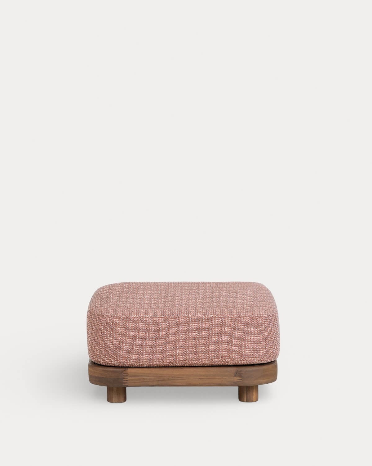 Pouf de Jardin Modulaire en Bois d'Acacia et Tissu pour Canapé Modulaire Redik, image de la gelerie 3