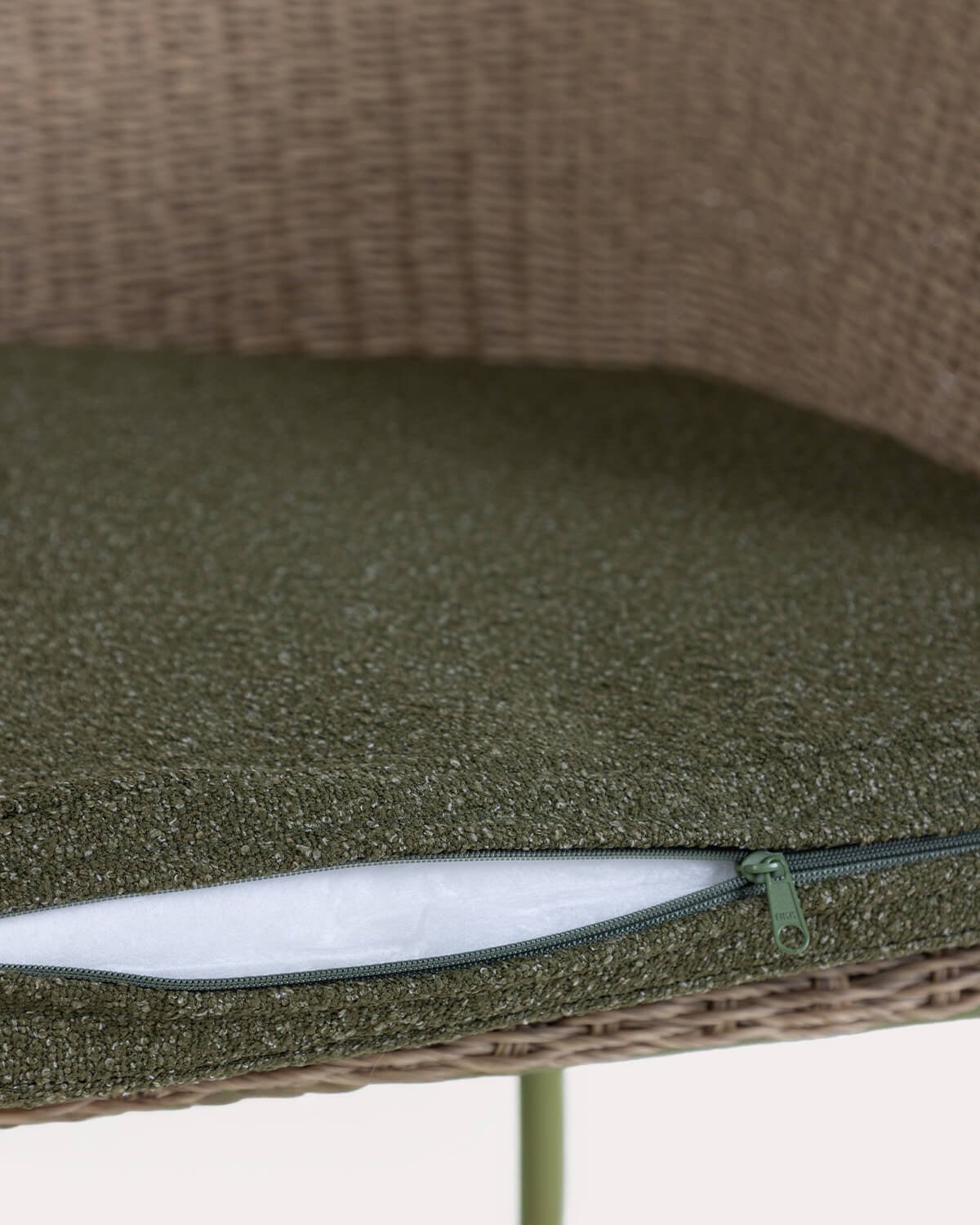 Chaise de Salle à Manger en Métal et Osier Caitlyn, image de la gelerie 7