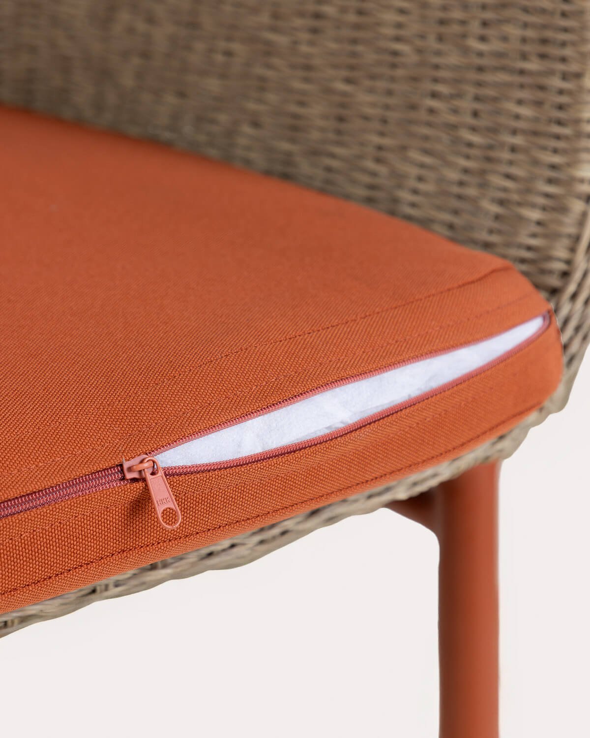 Chaise de Salle à Manger en Métal et Osier Caitlyn, image de la gelerie 7