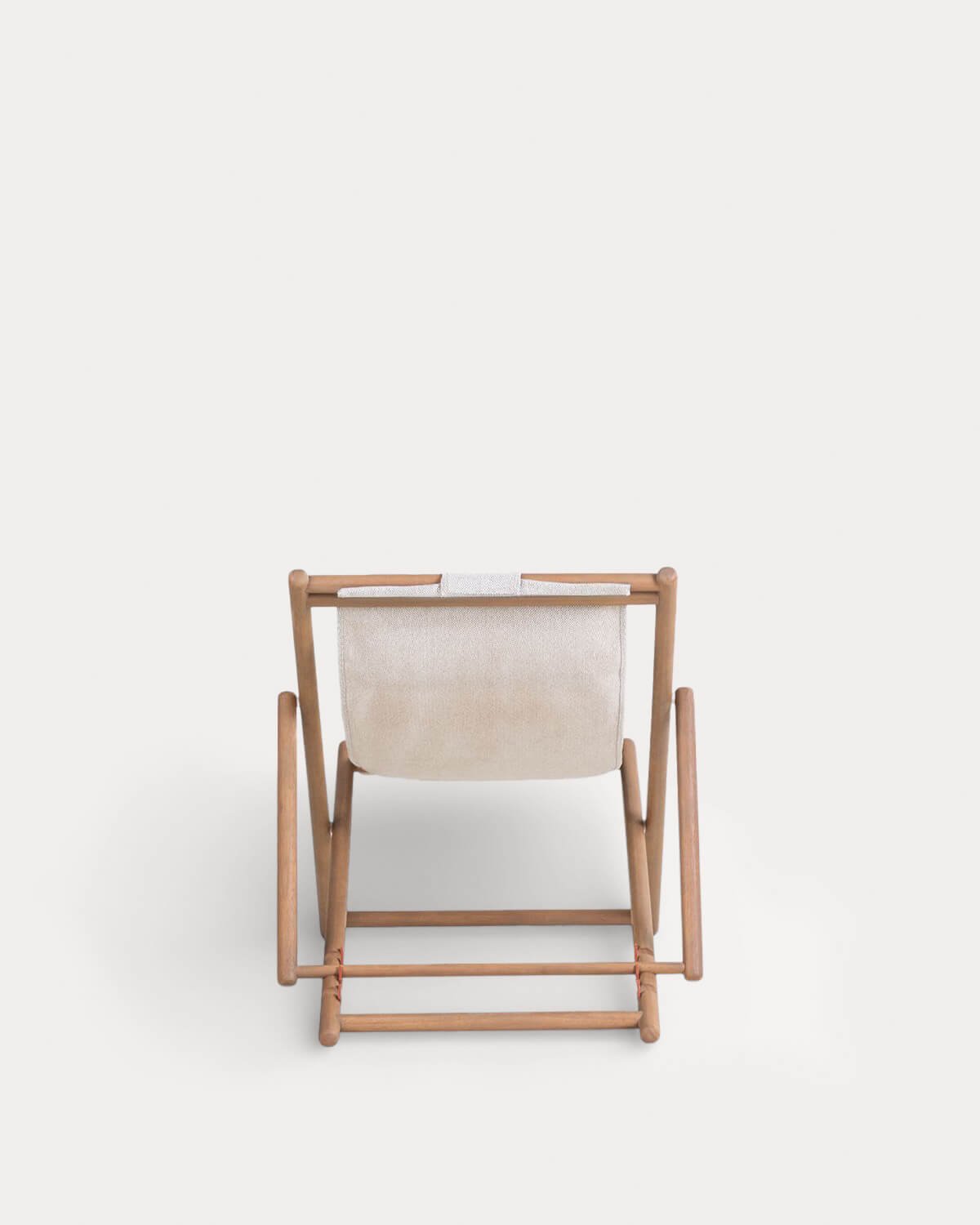 Hamac Inclinable en Bois d'Eucalyptus et Tissu Elnes, image de la gelerie 3