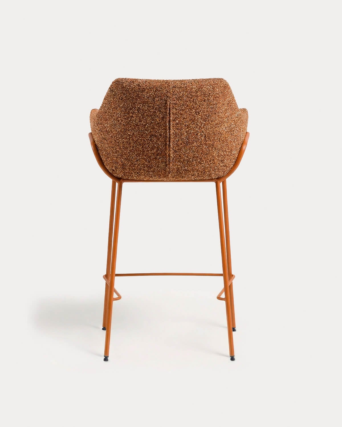 Pack 2 Tabourets Hauts en Tissu et Métal (66 cm) Oisin, image de la gelerie 3