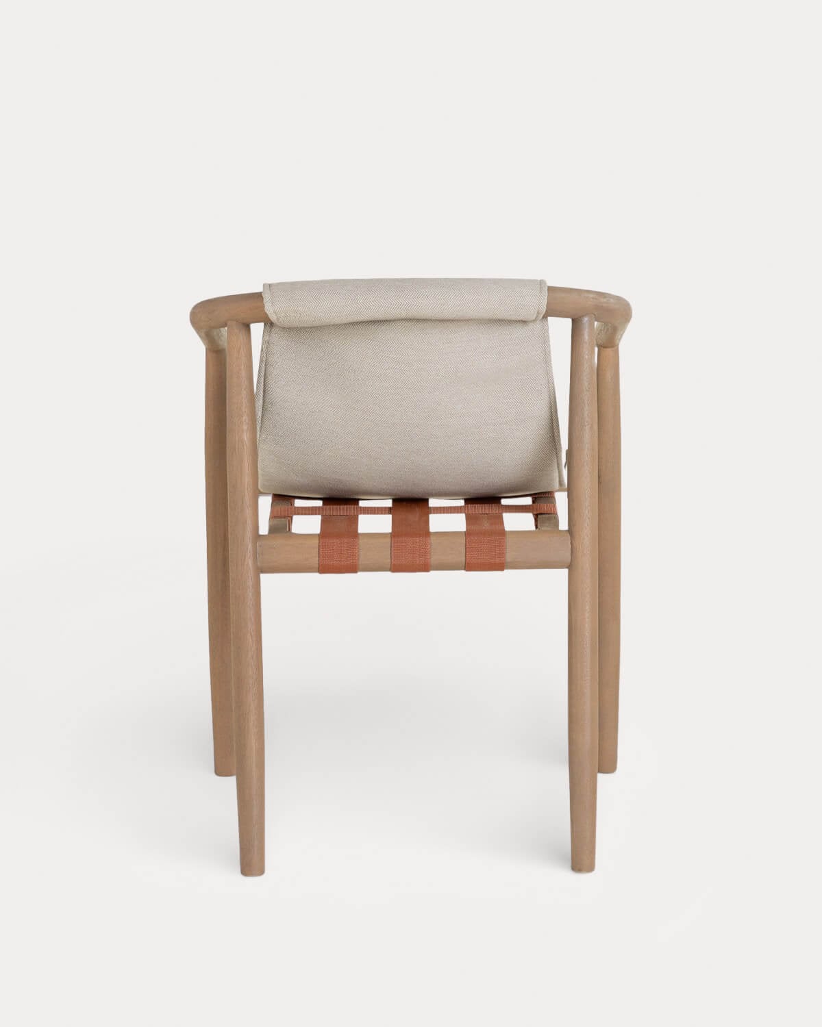 Chaise d'Extérieur en Bois d'Eucalyptus et Tissu Clhoti, image de la gelerie 5