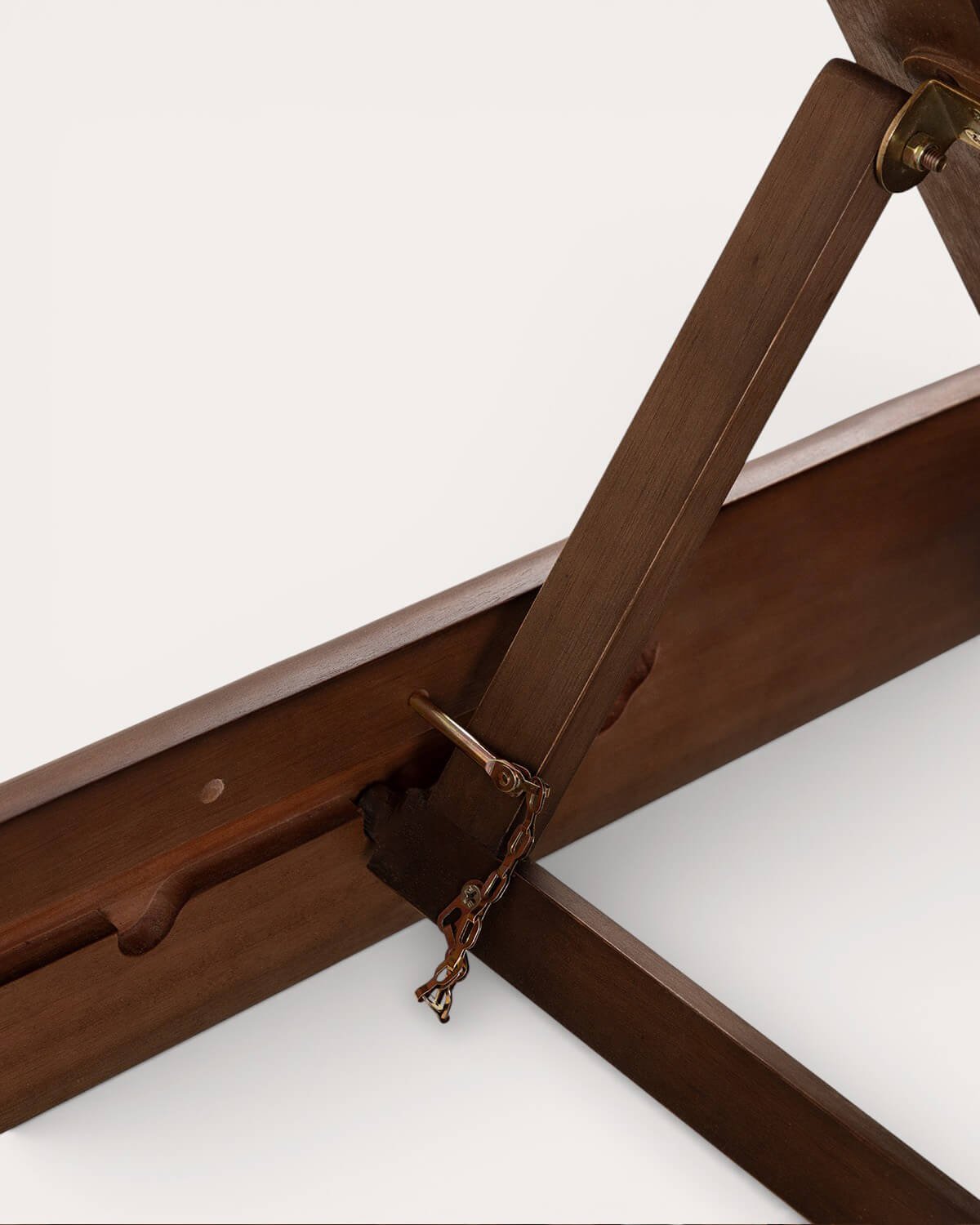 Lit Inclinable Balinais en Bois d'Eucalyptus et Tissu Zoier, image de la gelerie 11