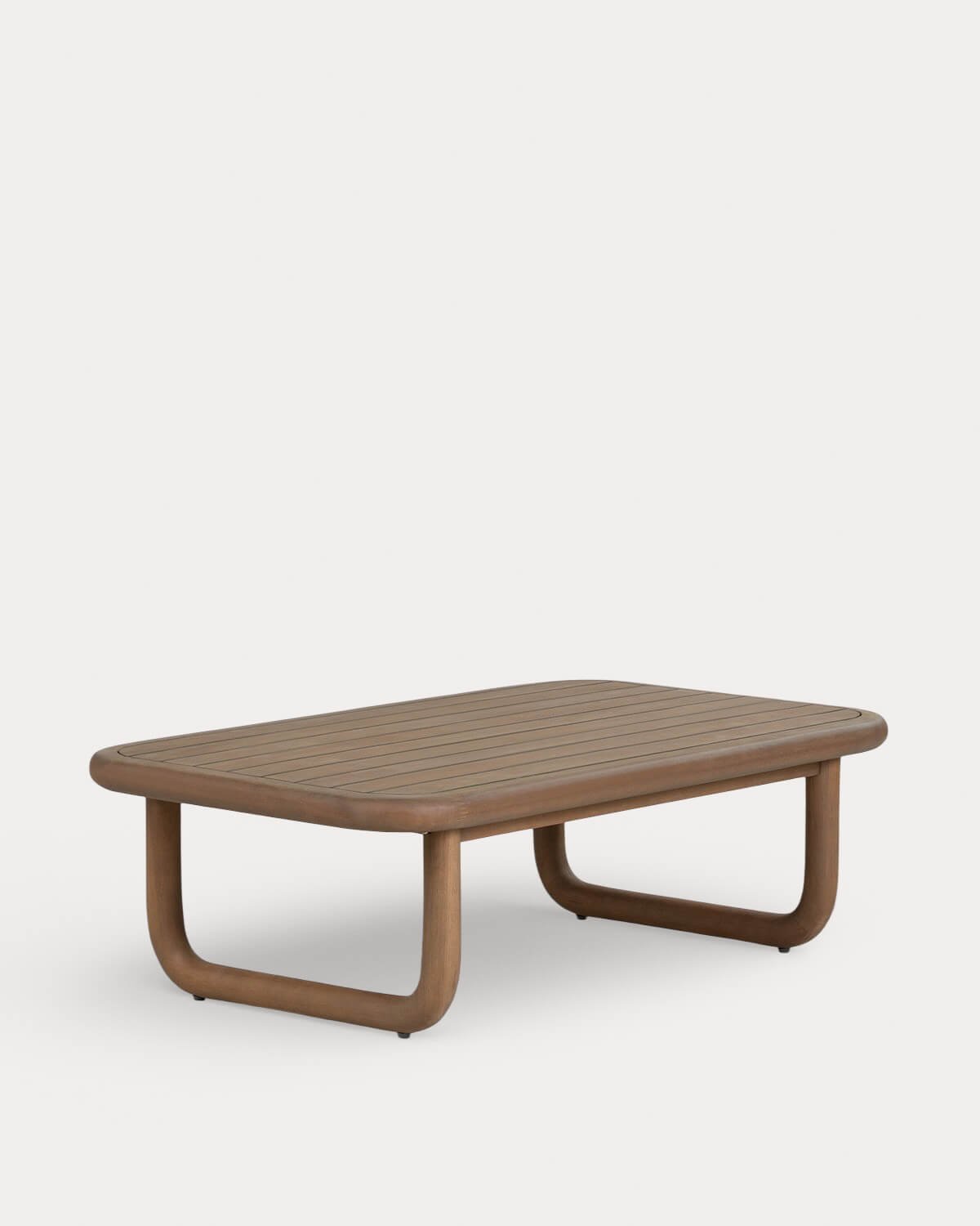 Table Basse Rectangulaire en Bois d'Eucalyptus (110x65 cm) Edvard, image de la gelerie 1