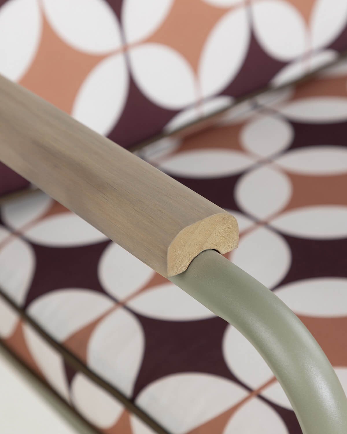 Chaise de Salle à Manger en Métal et Tissu Edimbra, image de la gelerie 5