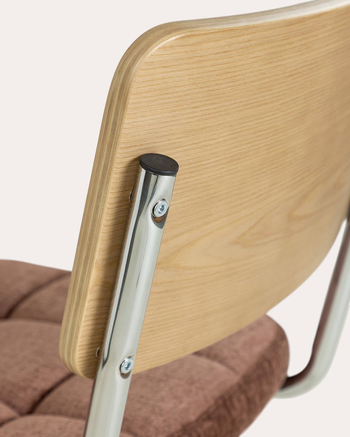 Pack 4 Chaises de Salle à Manger en Bois et Tissu Cuba, image de la gelerie 7