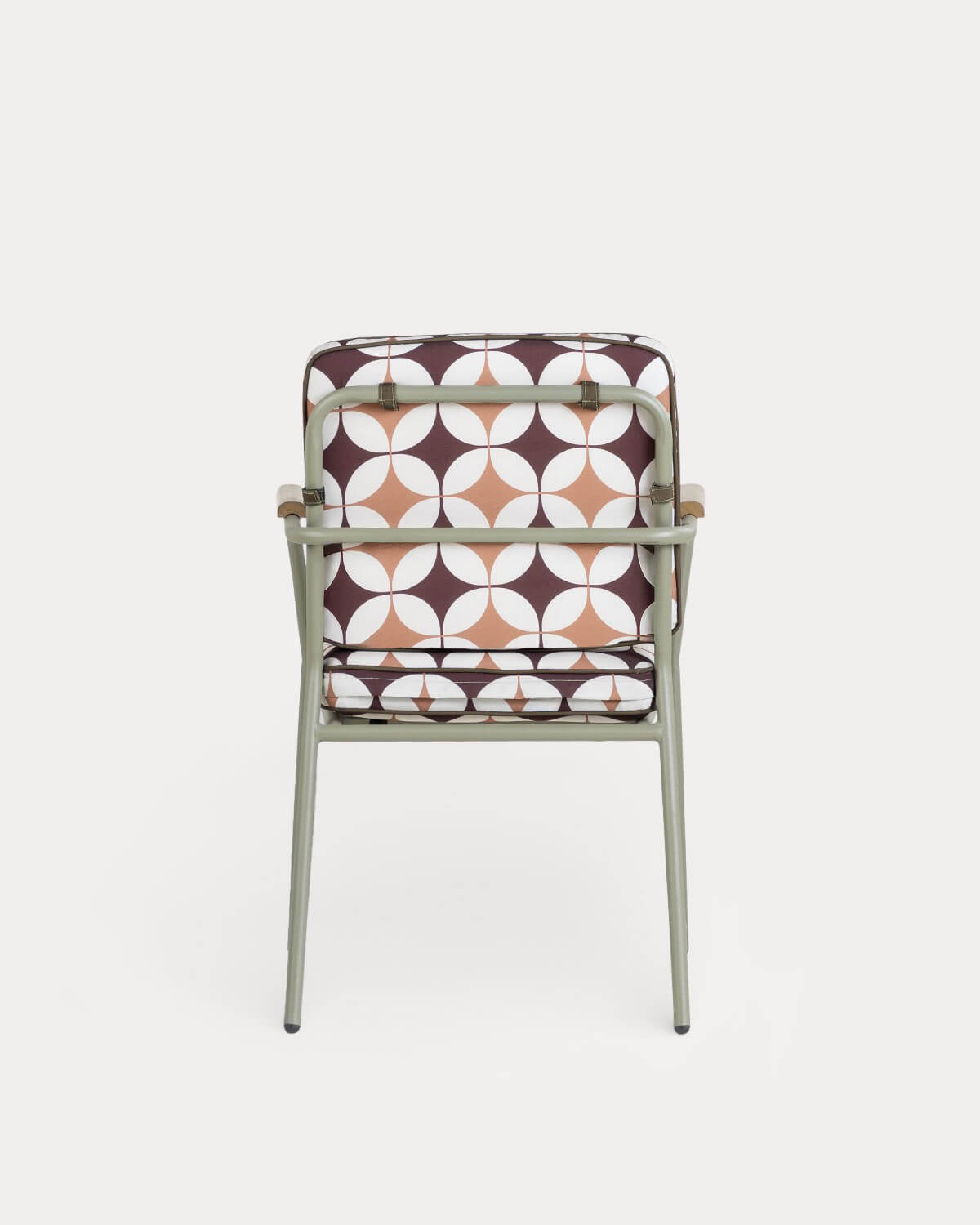 Pack 4 Chaises d'Extérieur en Métal et Tissu Edimbra, image de la gelerie 3