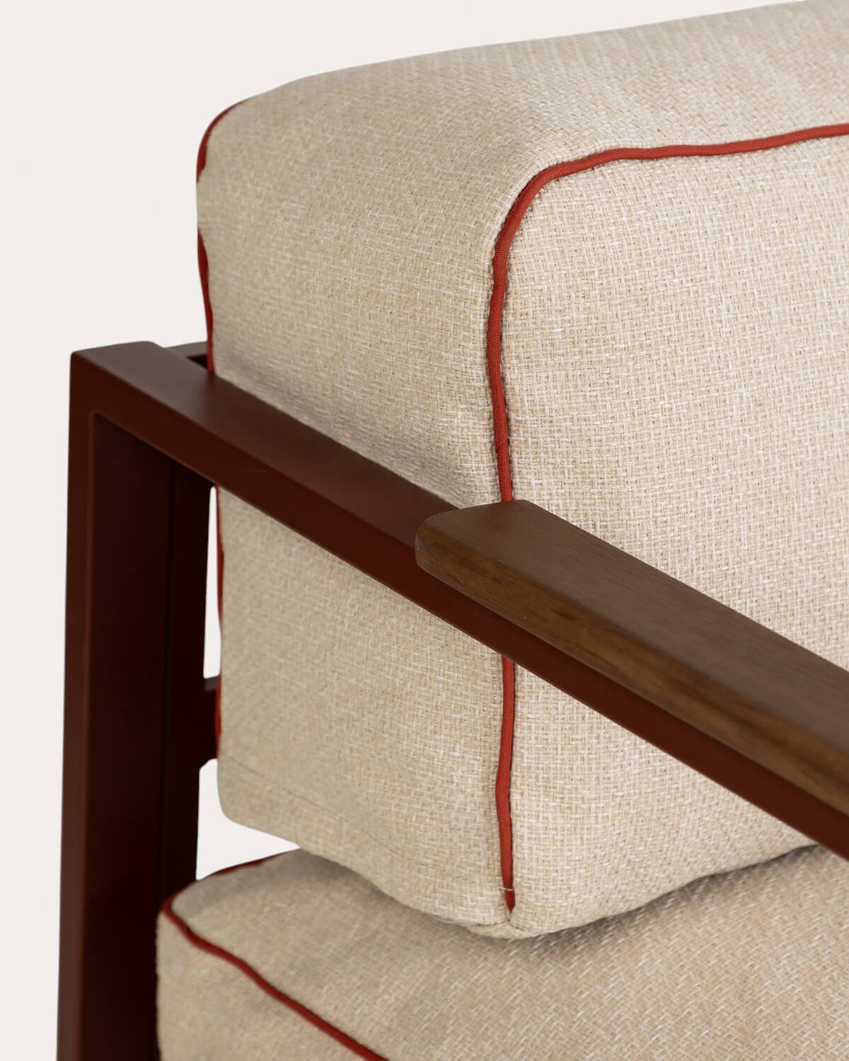 Fauteuil de Jardin en Métal et Tissu Kristen, image de la gelerie 4