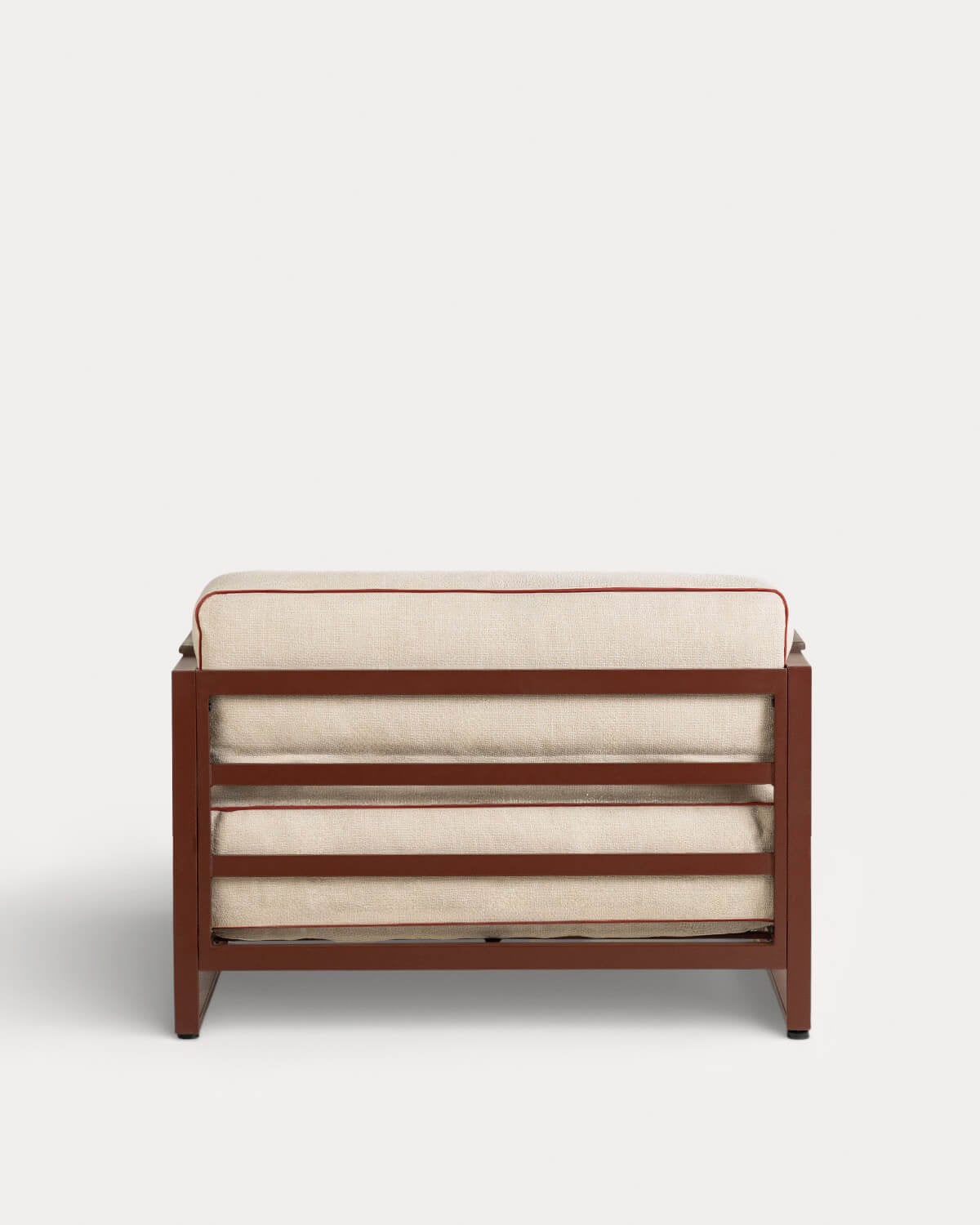 Pack 2 Fauteuils de Jardin en Métal et Tissu Kristen, image de la gelerie 3