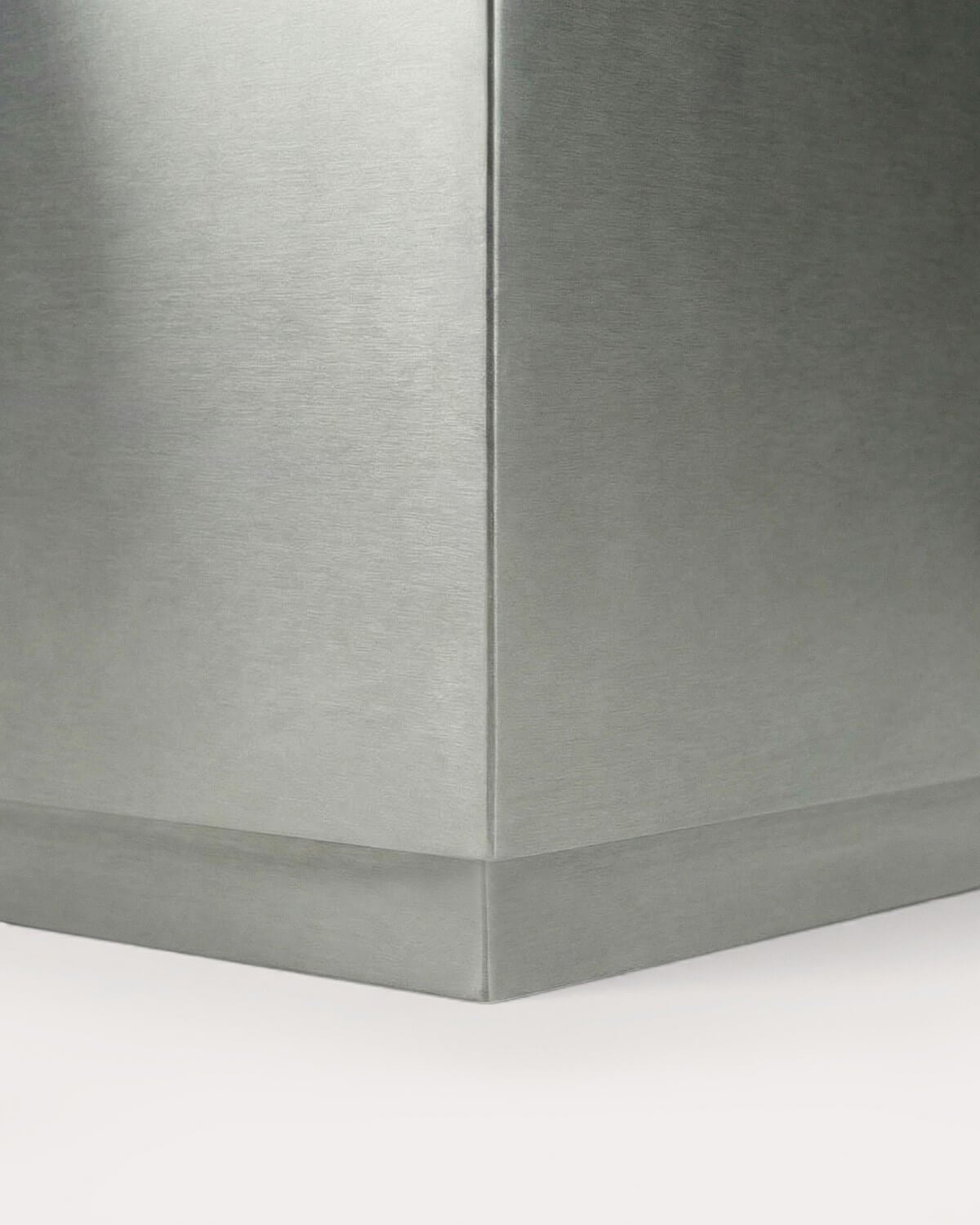 Table d'Appoint Carrée en Acier Inoxydable et Marbre (35x35 cm) Imogen, image de la gelerie 3