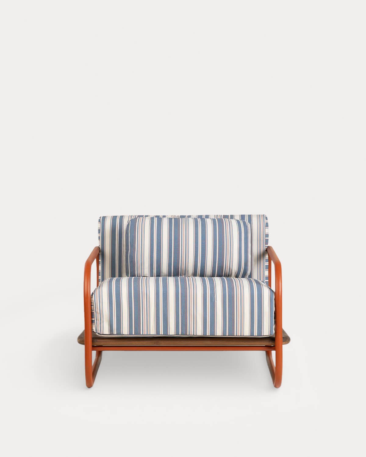 Pack 2 Fauteuils de Jardin en Métal et Tissu Ahrus, image de la gelerie 4