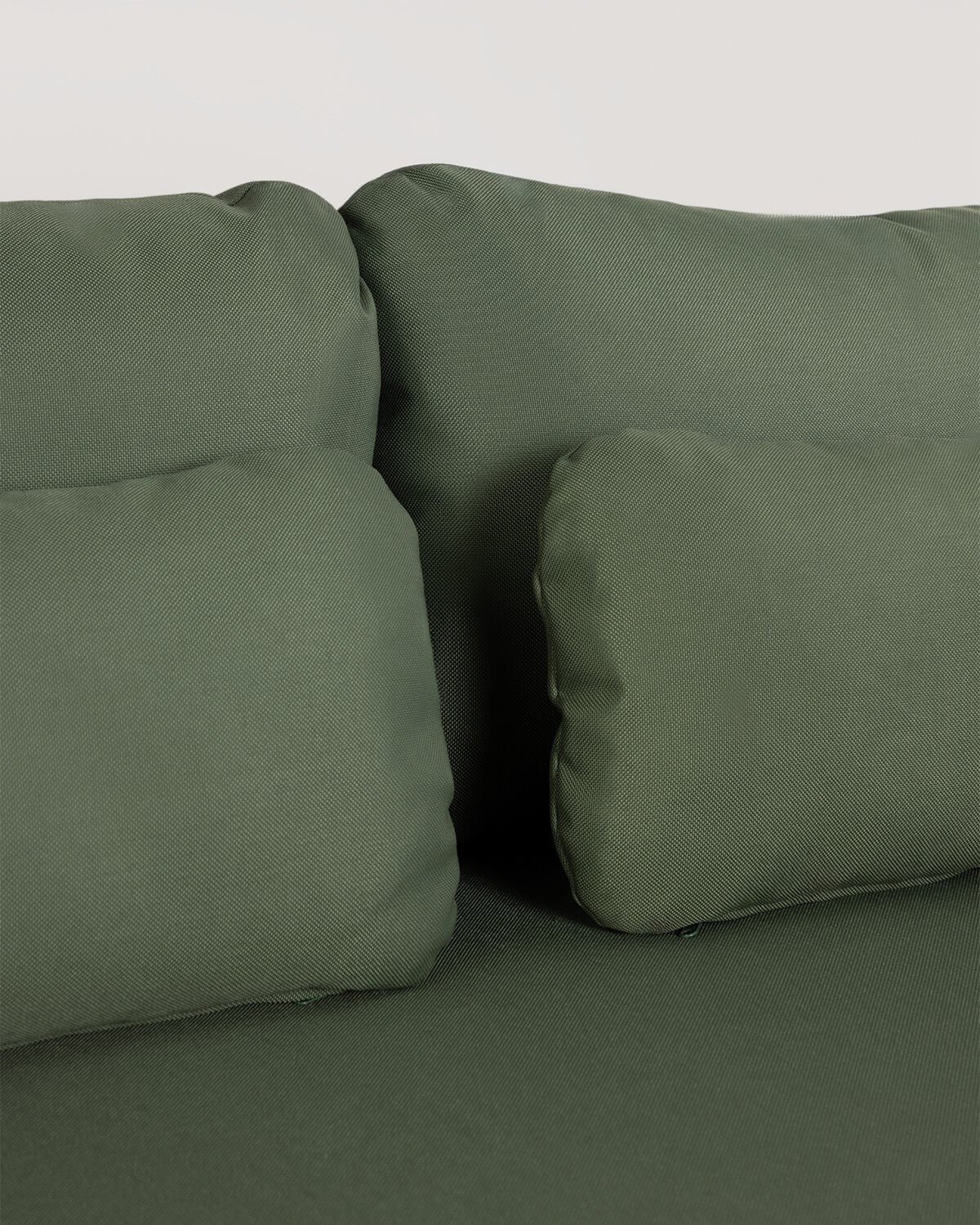 Chaise Longue Double en Bois d'Eucalyptus et Tissu Edvard, image de la gelerie 8