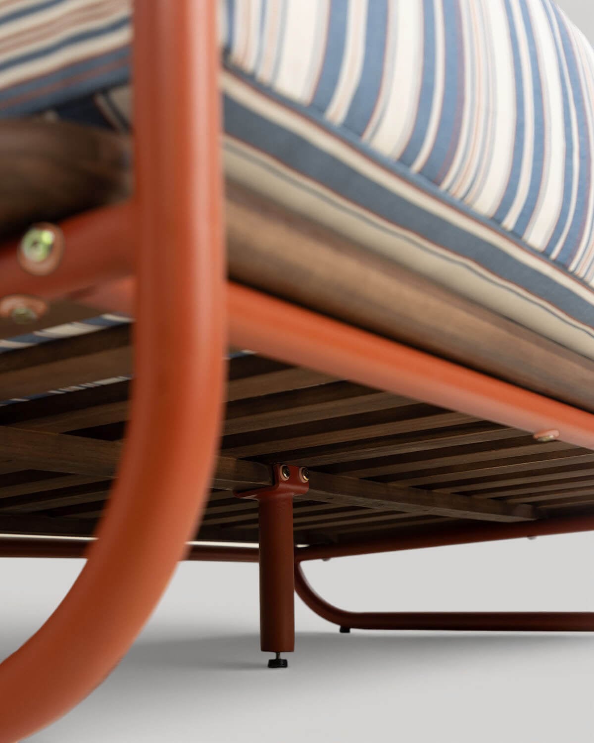 Canapé de Jardin 2 Places en Métal et Tissu Ahrus, image de la gelerie 8