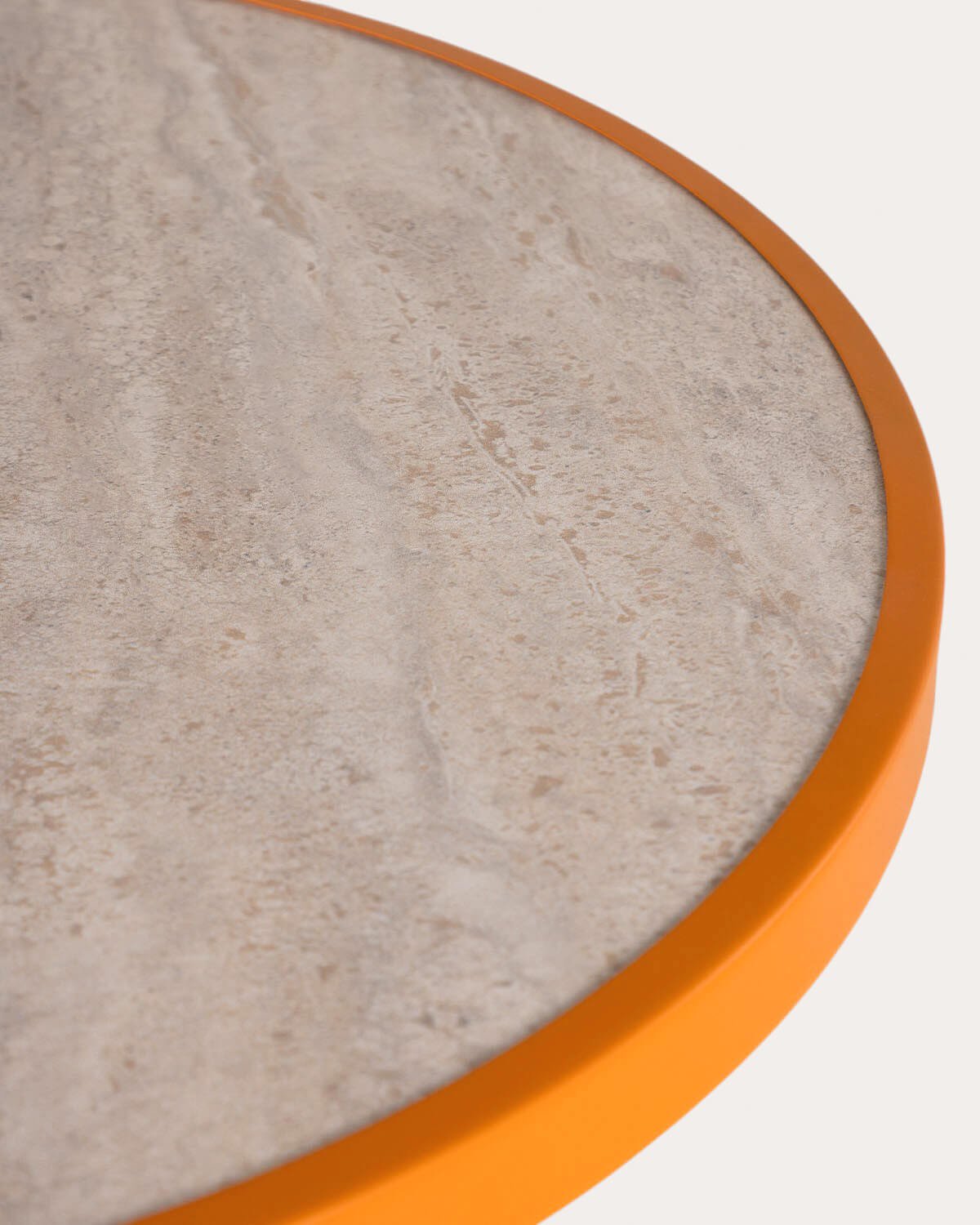 Table Ronde d'Extérieur Bistro en Métal (Ø60 cm) Yona, image de la gelerie 3