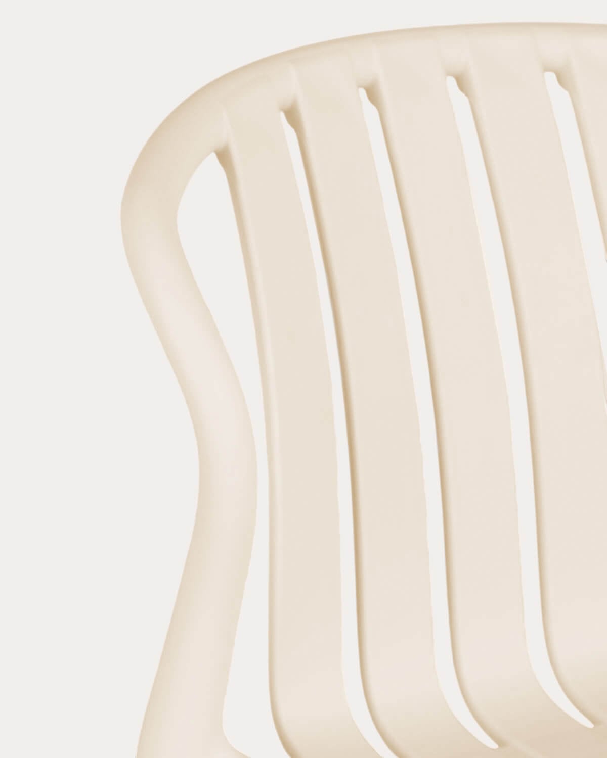 Pack 4 Tabourets Hauts d'Extérieur en Polypropylène (65 cm) Baztan, image de la gelerie 7