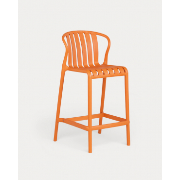 Tabouret Haute en Polypropylène (65 cm) Baztan Orange Terra - The Masie