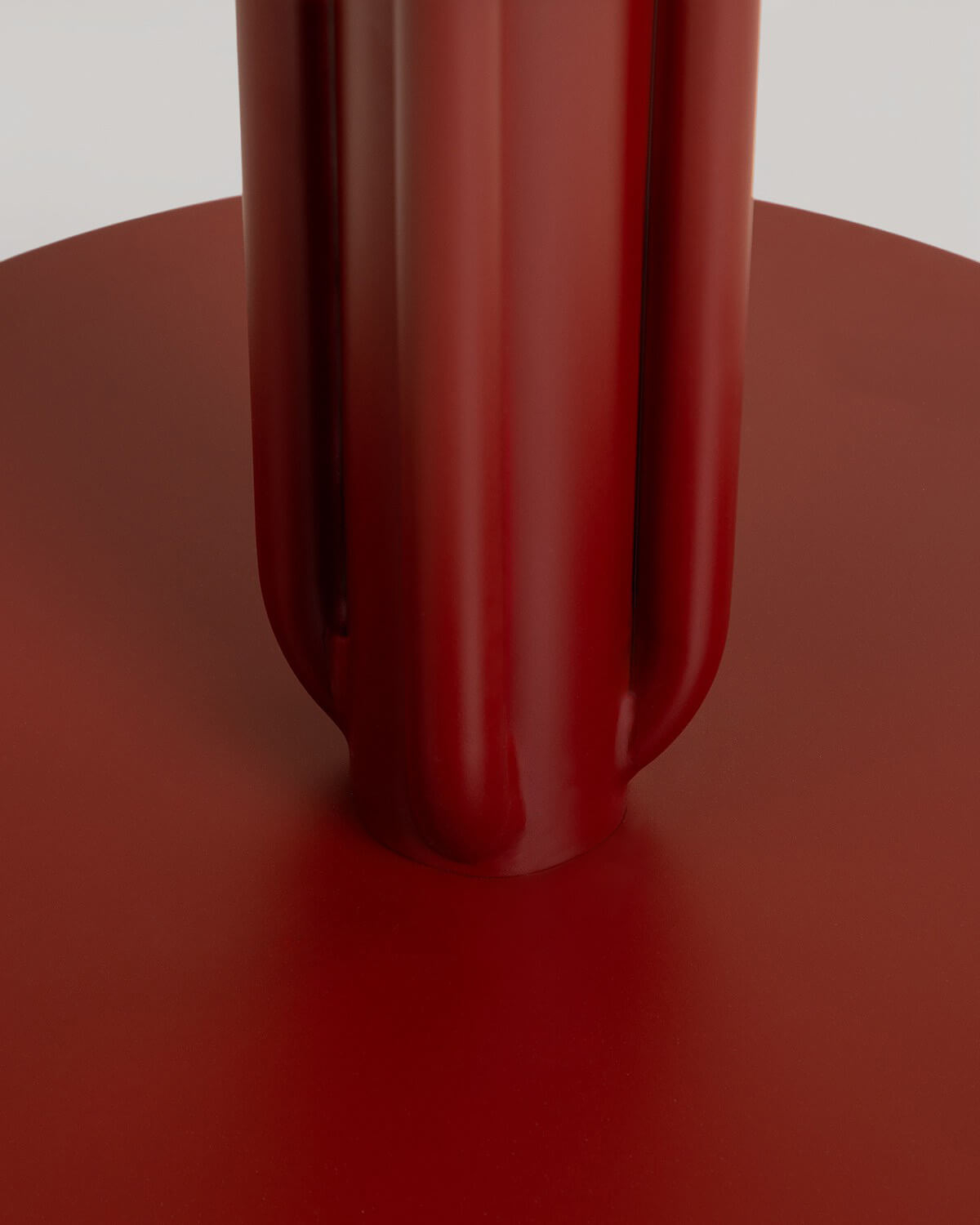 Table de Salle à Manger Ronde en Métal et Verre Trempé (Ø120 cm) Llibet, image de la gelerie 6