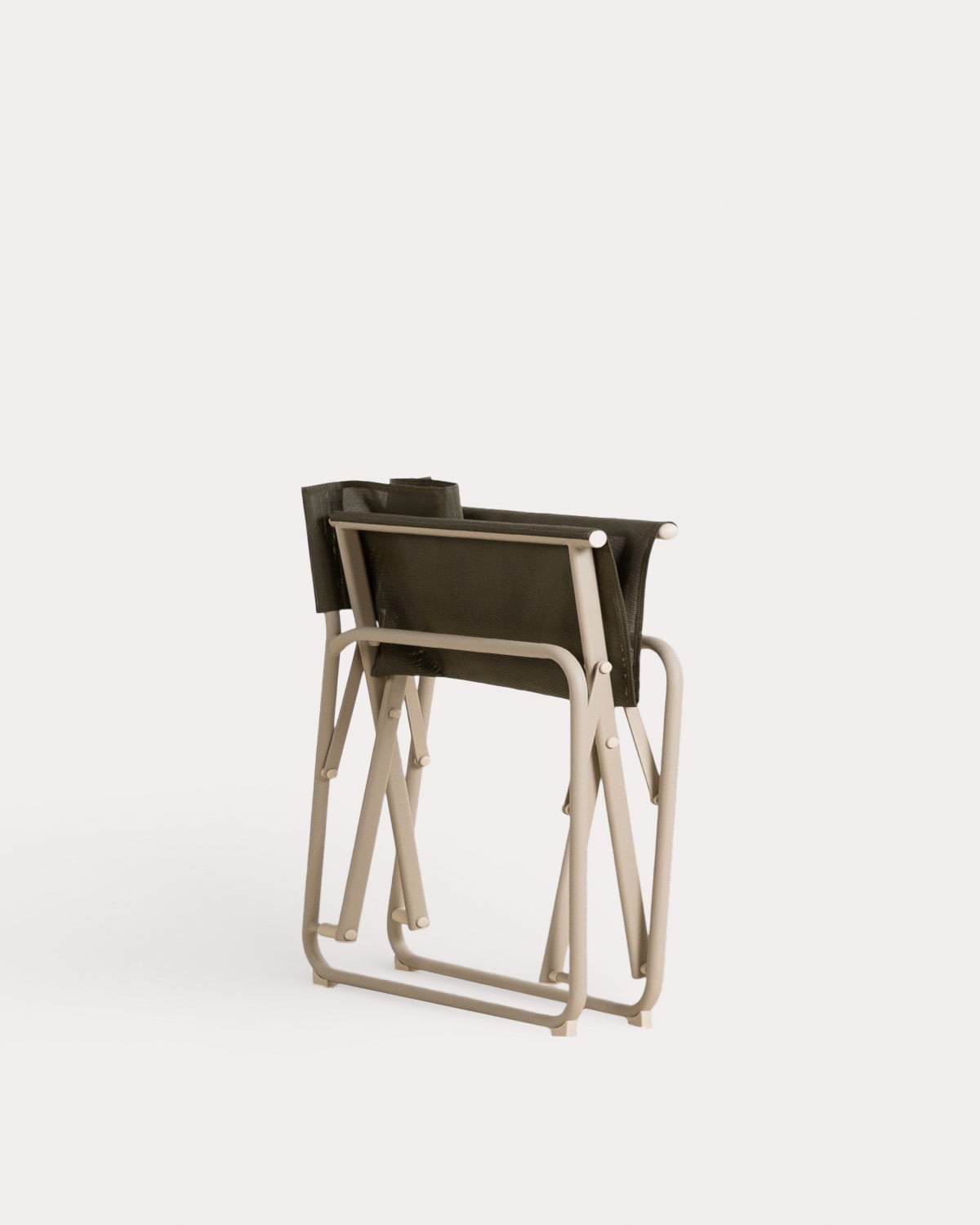 Chaise de Jardin Pliante en Métal et Tissu Bowye, image de la gelerie 2