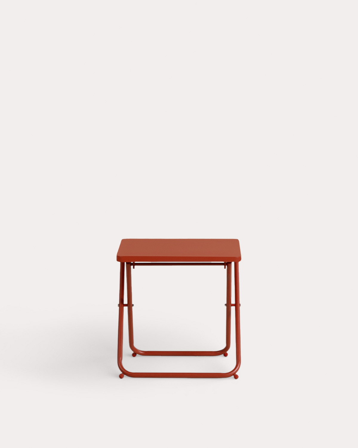 Table d'Appoint Pliante en Métal (50x50 cm) Bowye, image de la gelerie 3