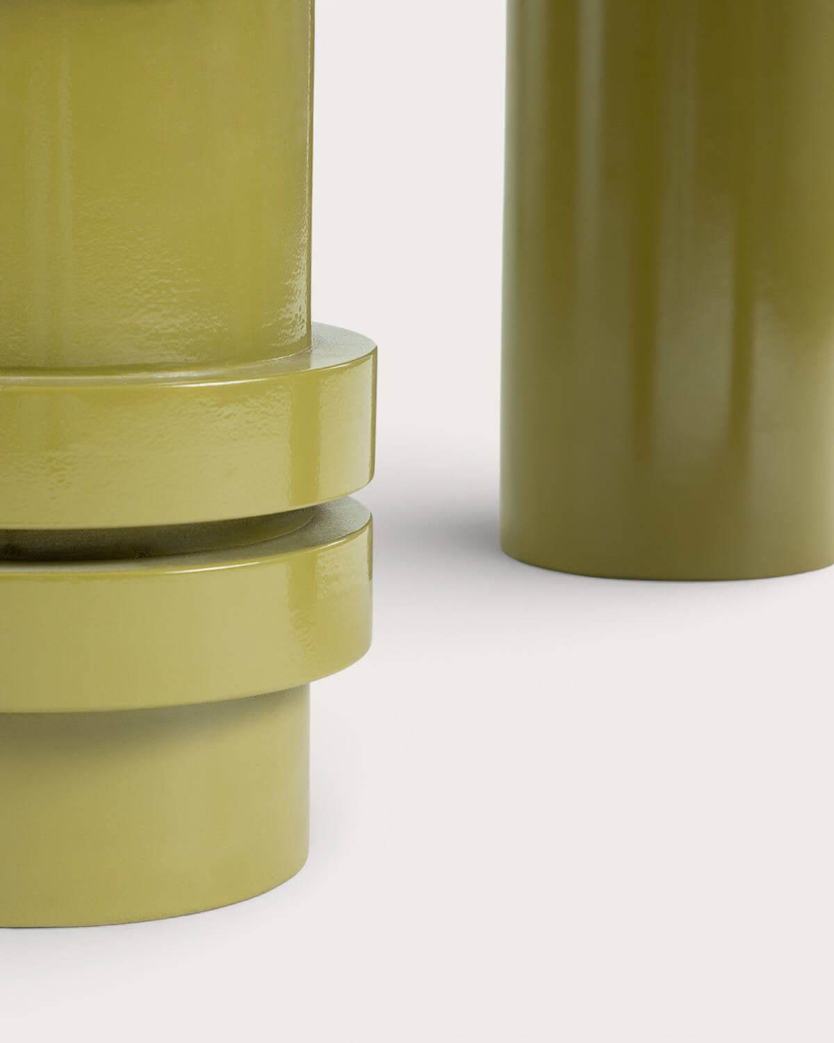 Table à Manger en Terrazzo et Bois de Manguier (Ø140 cm) Atenas, image de la gelerie 7