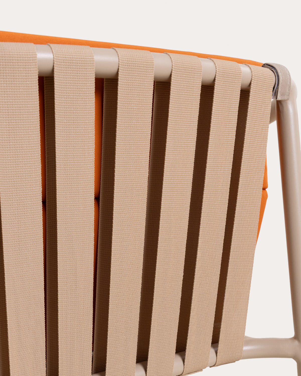 Pack de 2 chaises d'extérieur avec accoudoirs en aluminium et tissu Vinke , image de la gelerie 5