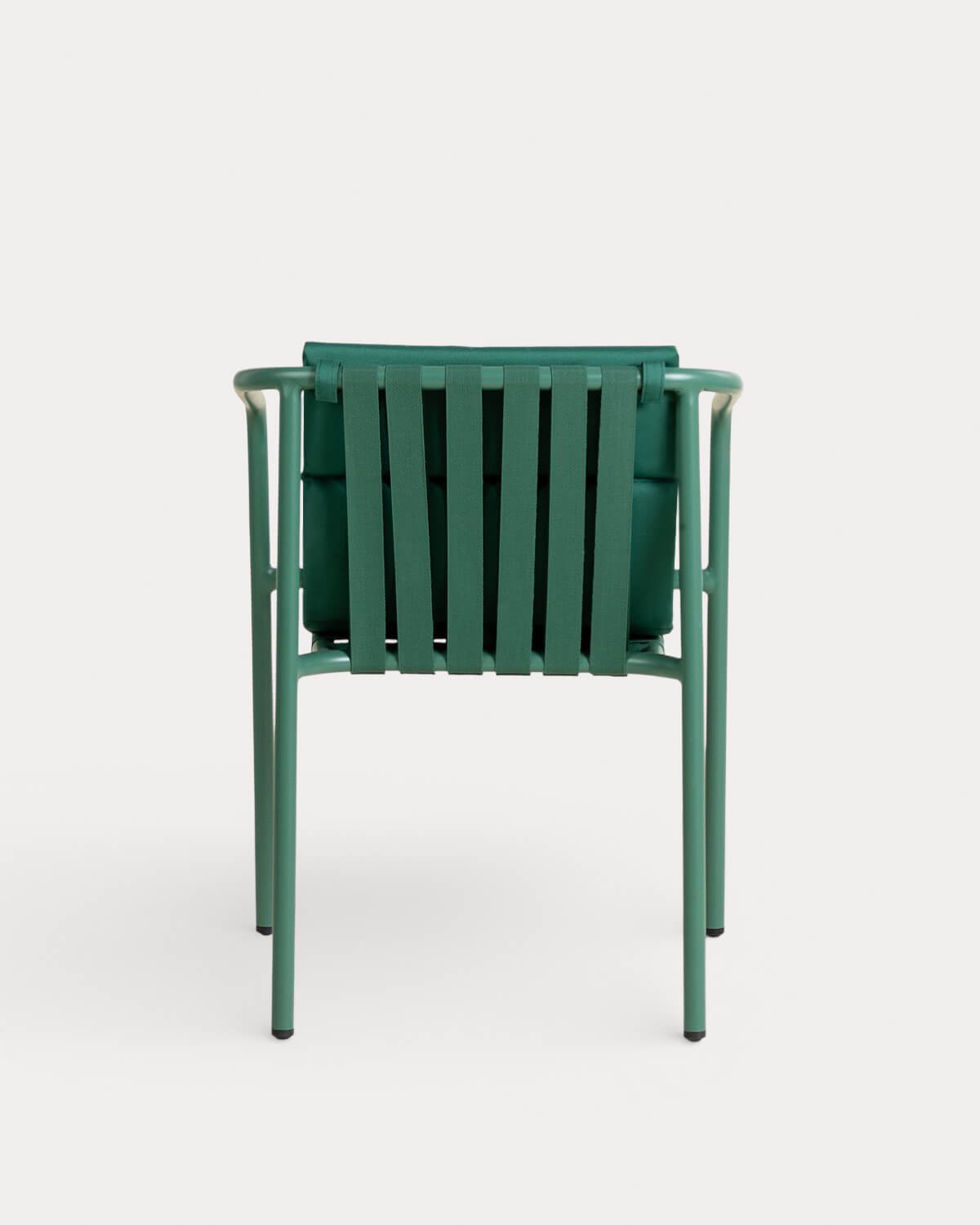 Chaise de Salle à Manger en Aluminium et Tissu Vinke, image de la gelerie 3